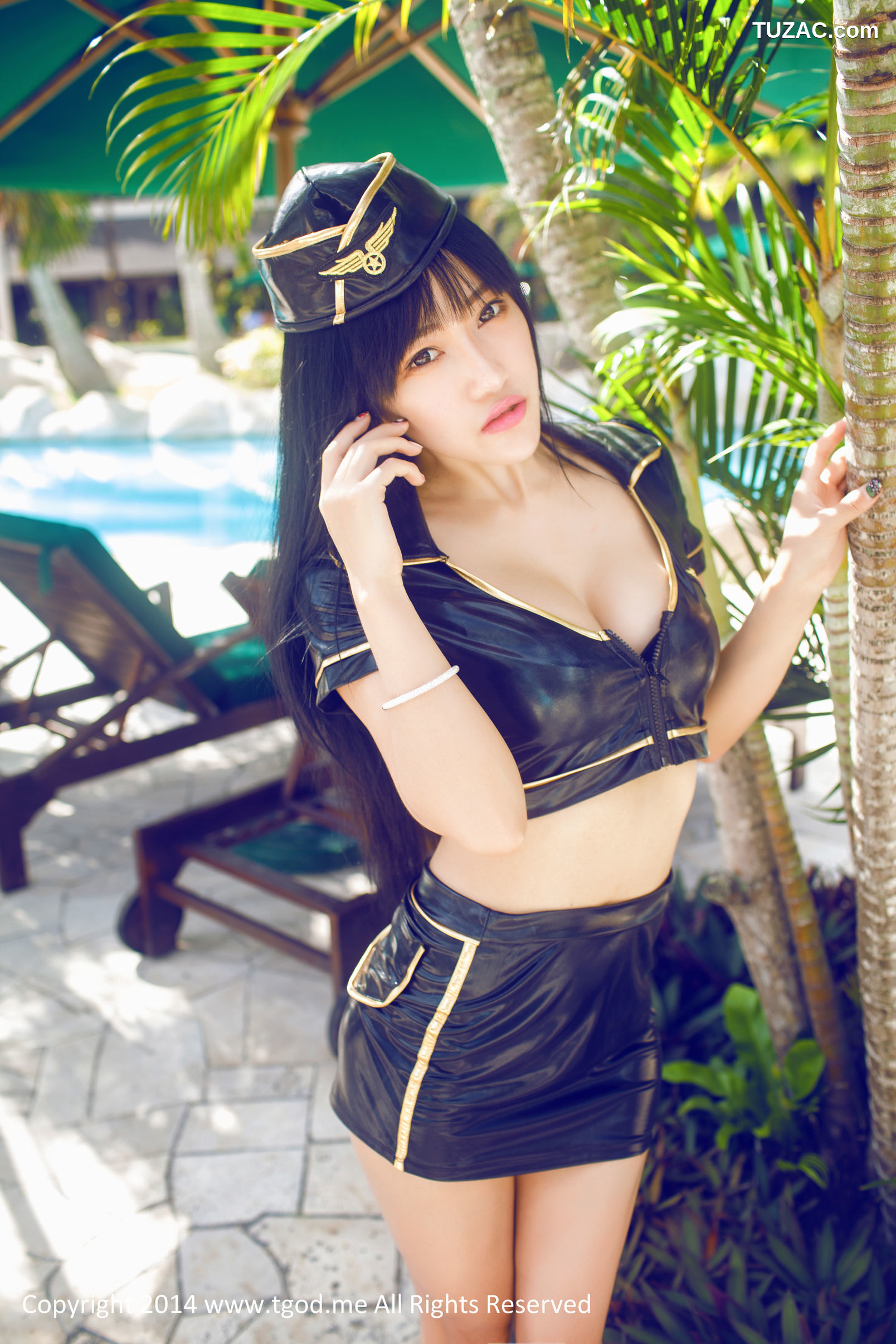 TGOD推女神-2015.03.23-杨上萱-《英伦空军制服》