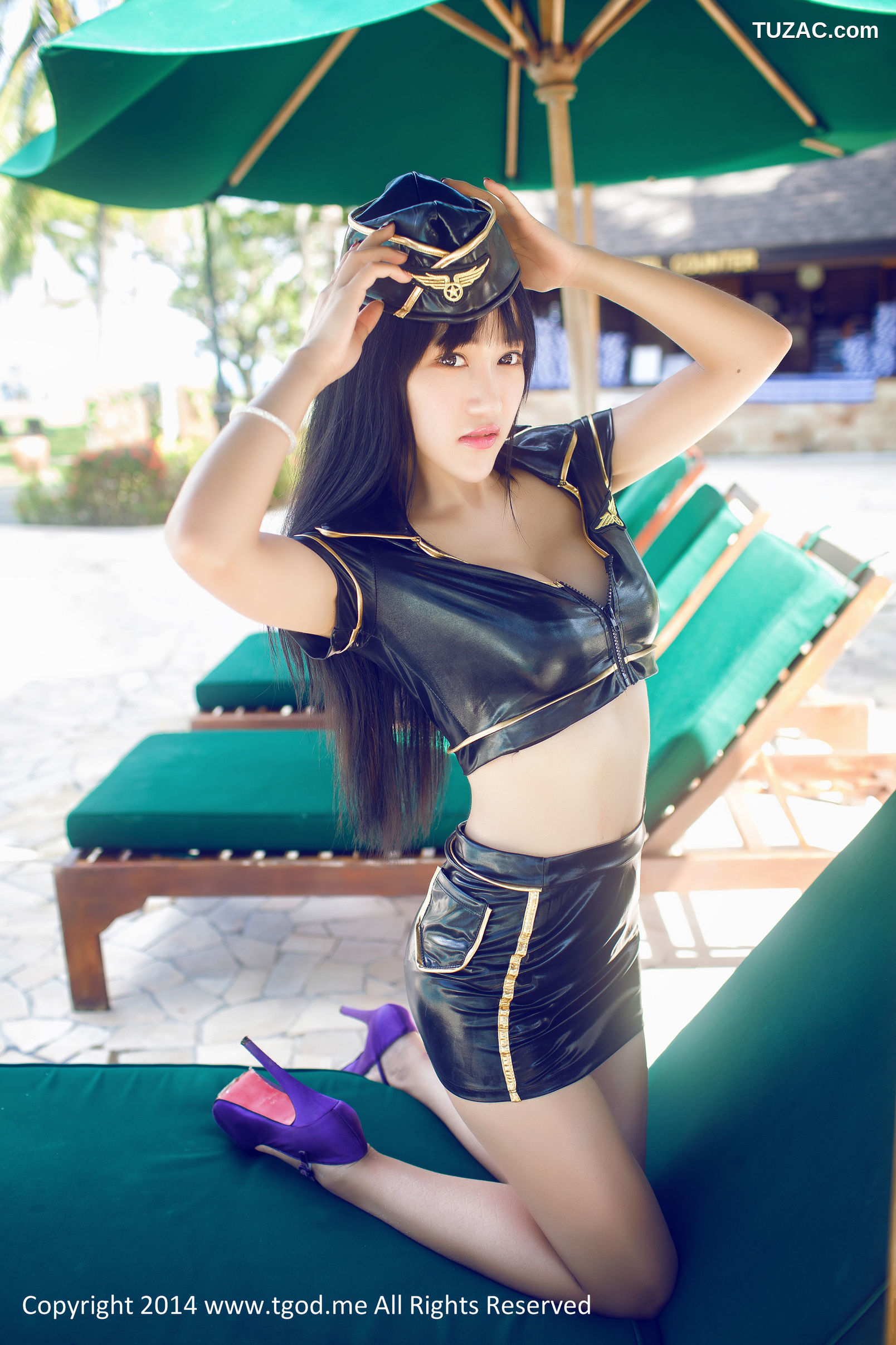 TGOD推女神-2015.03.23-杨上萱-《英伦空军制服》