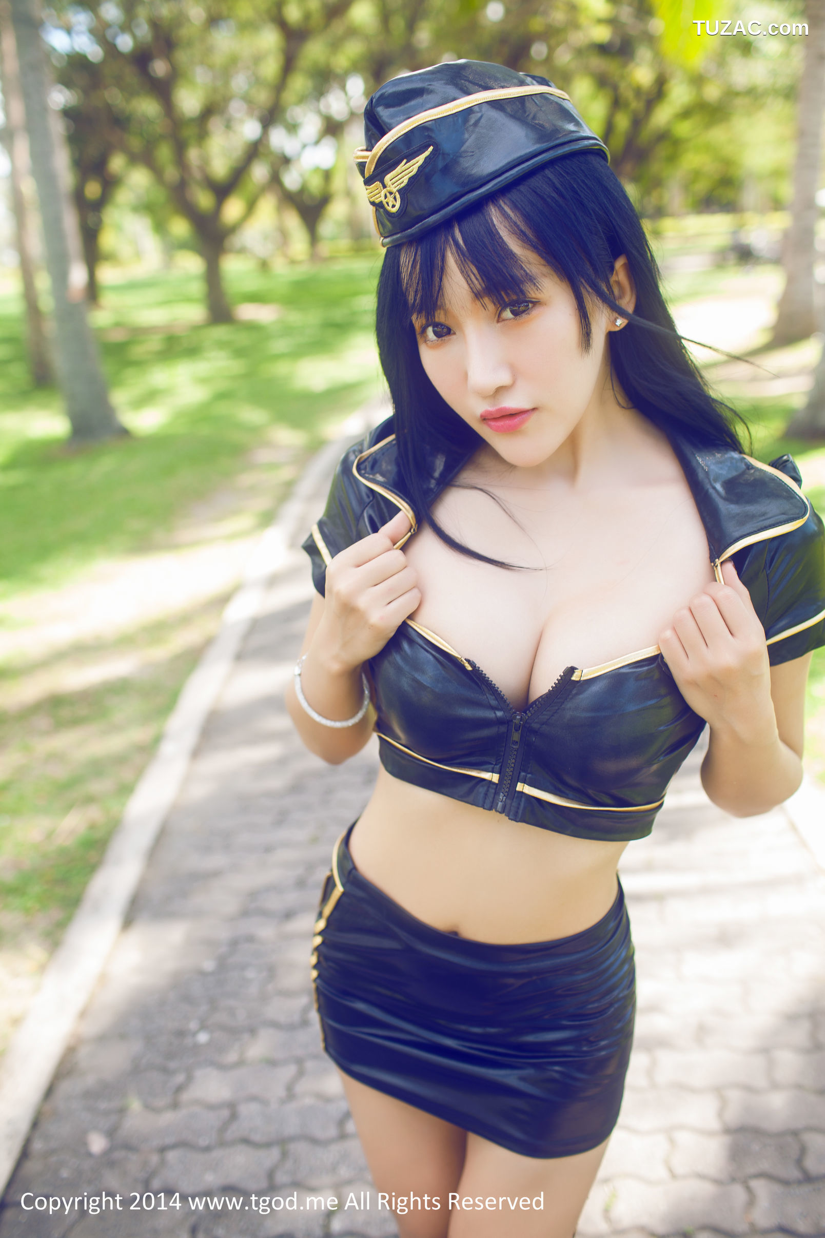 TGOD推女神-2015.03.23-杨上萱-《英伦空军制服》