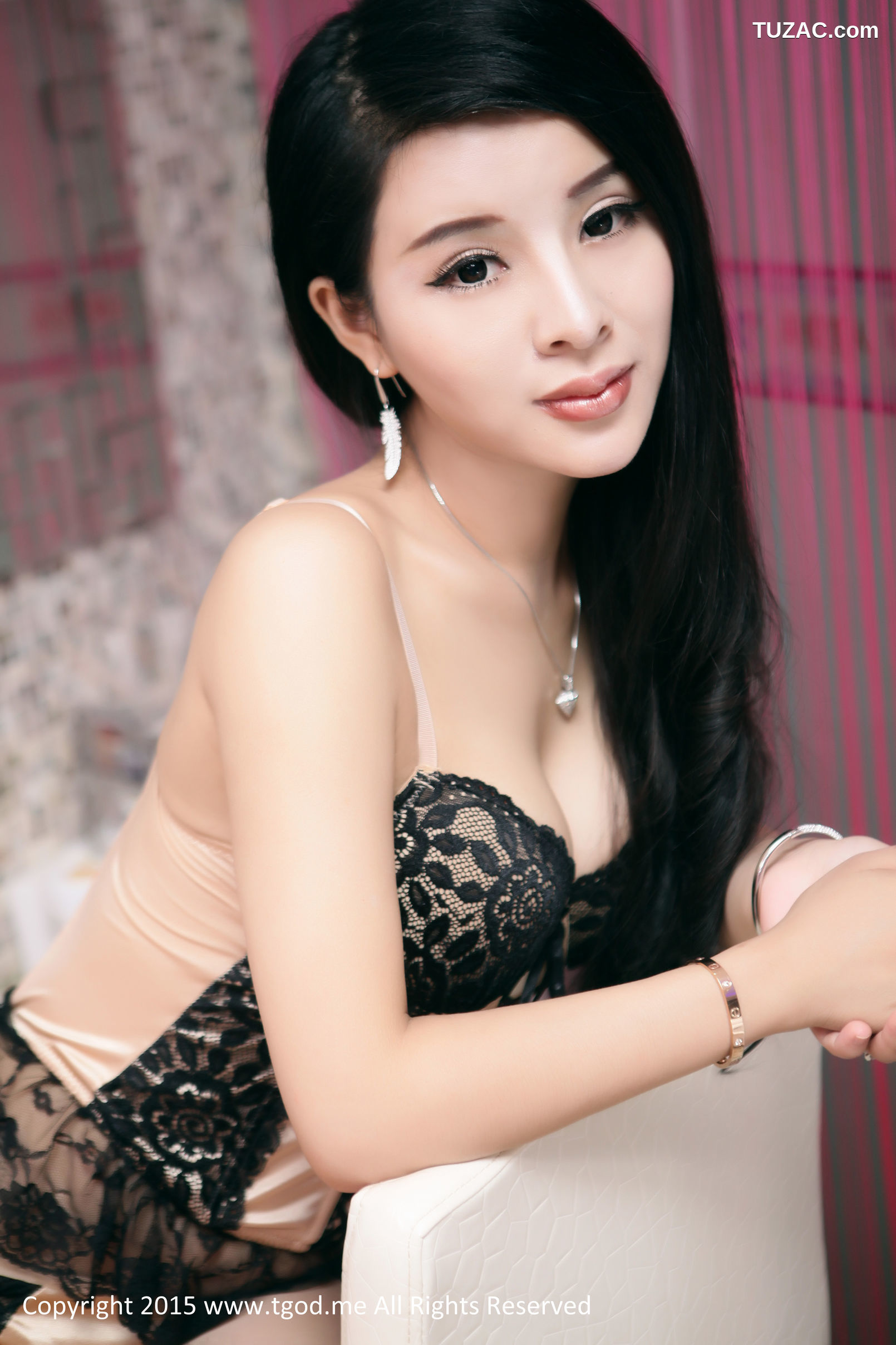 TGOD推女神-2015.03.23-沈熙媛-《甜美玉人性感内衣》