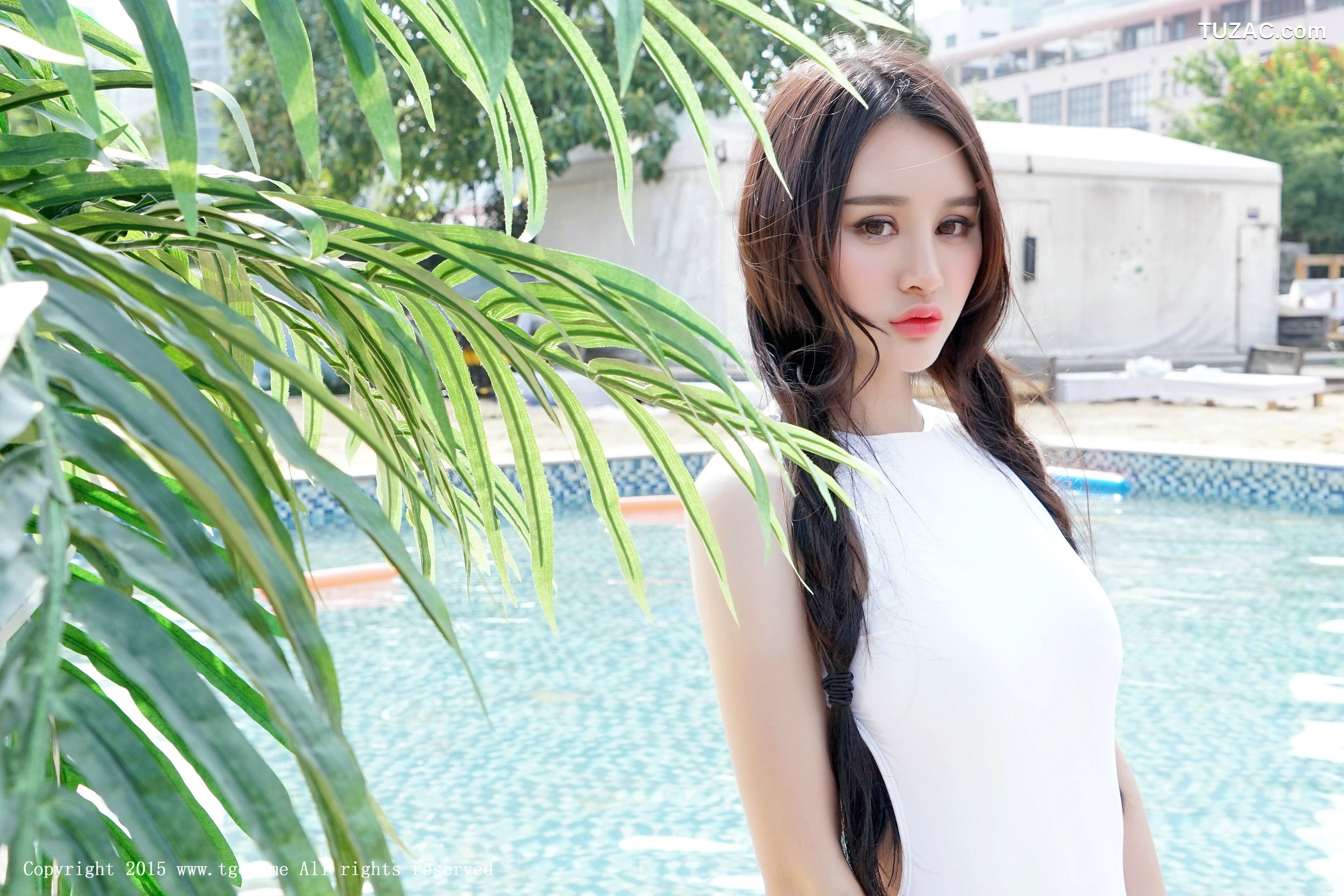 TGOD推女神-2015.08.20-青树-《比基尼-白衬衫》