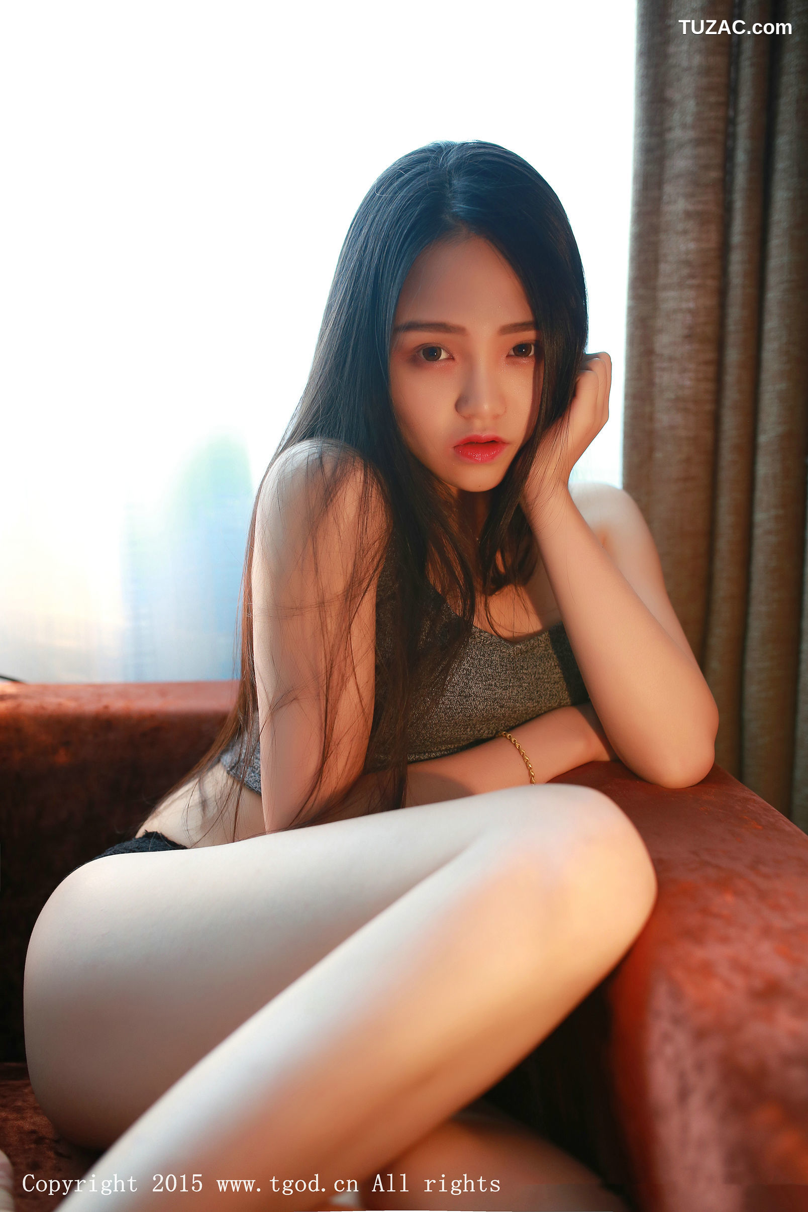 TGOD推女神-2015.09.18-佩佩Cassie-《香车美女-室内小清新》