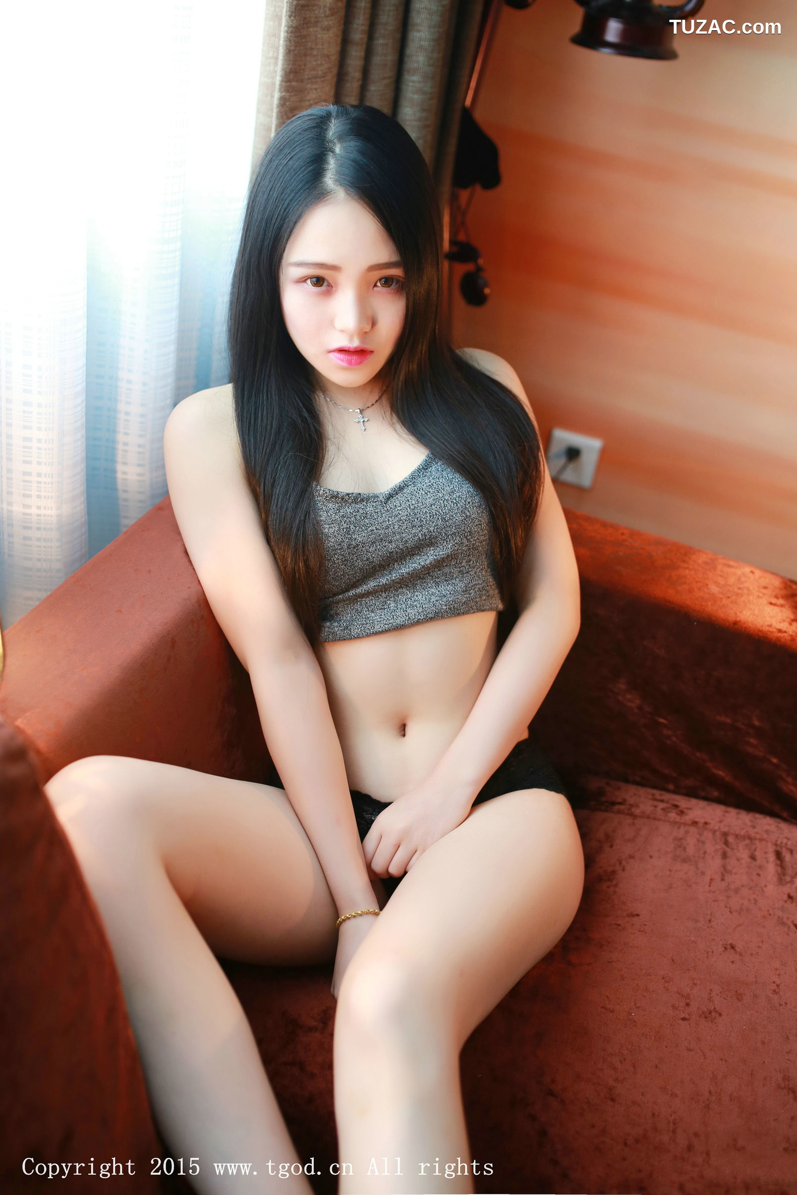 TGOD推女神-2015.09.18-佩佩Cassie-《香车美女-室内小清新》