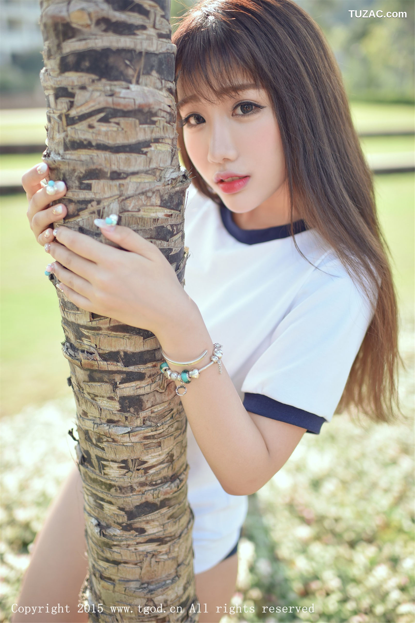 TGOD推女神-2015.10.03-Akiki朱若慕-《云曼旅拍》第四刊-体操服死库水系列