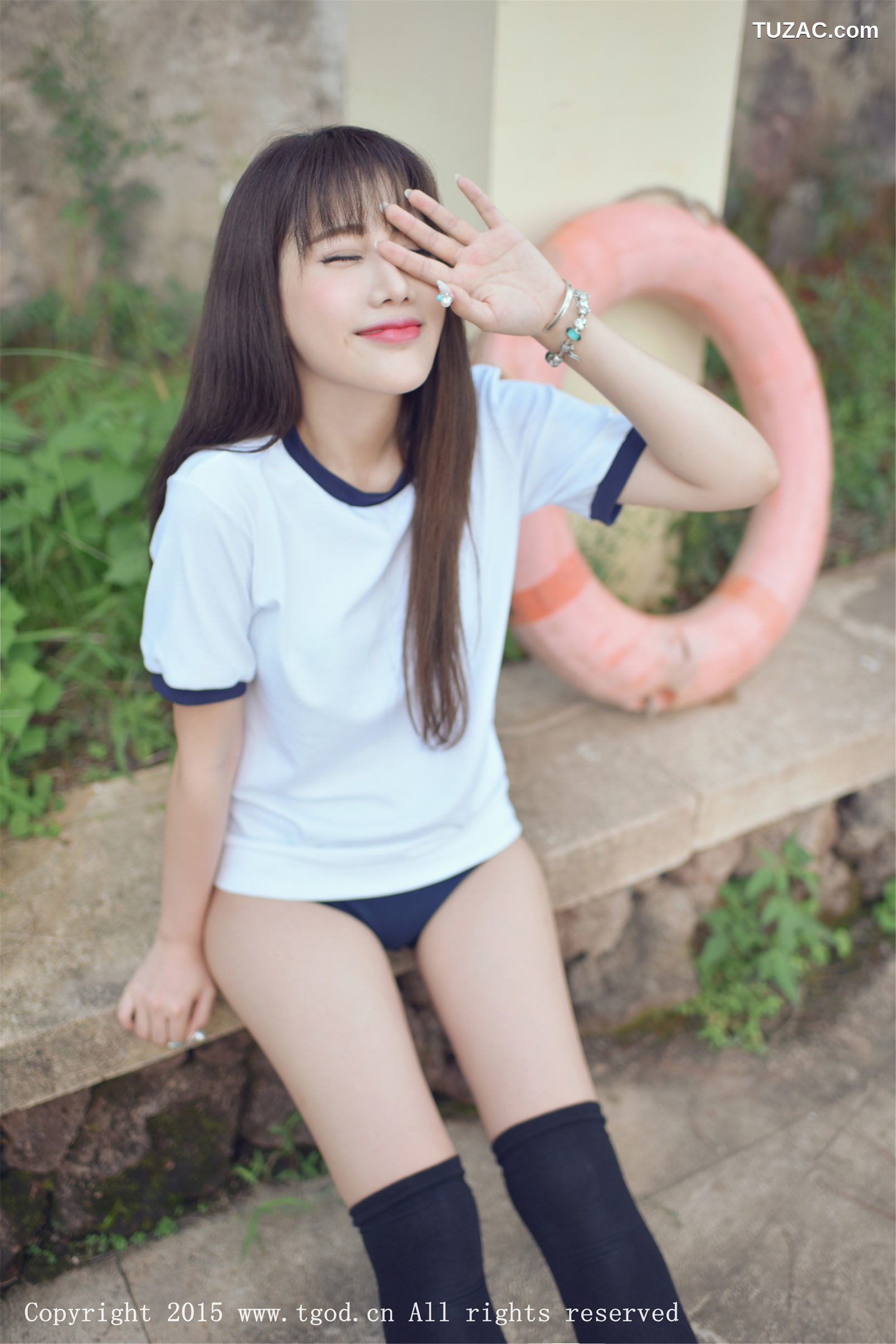 TGOD推女神-2015.10.03-Akiki朱若慕-《云曼旅拍》第四刊-体操服死库水系列