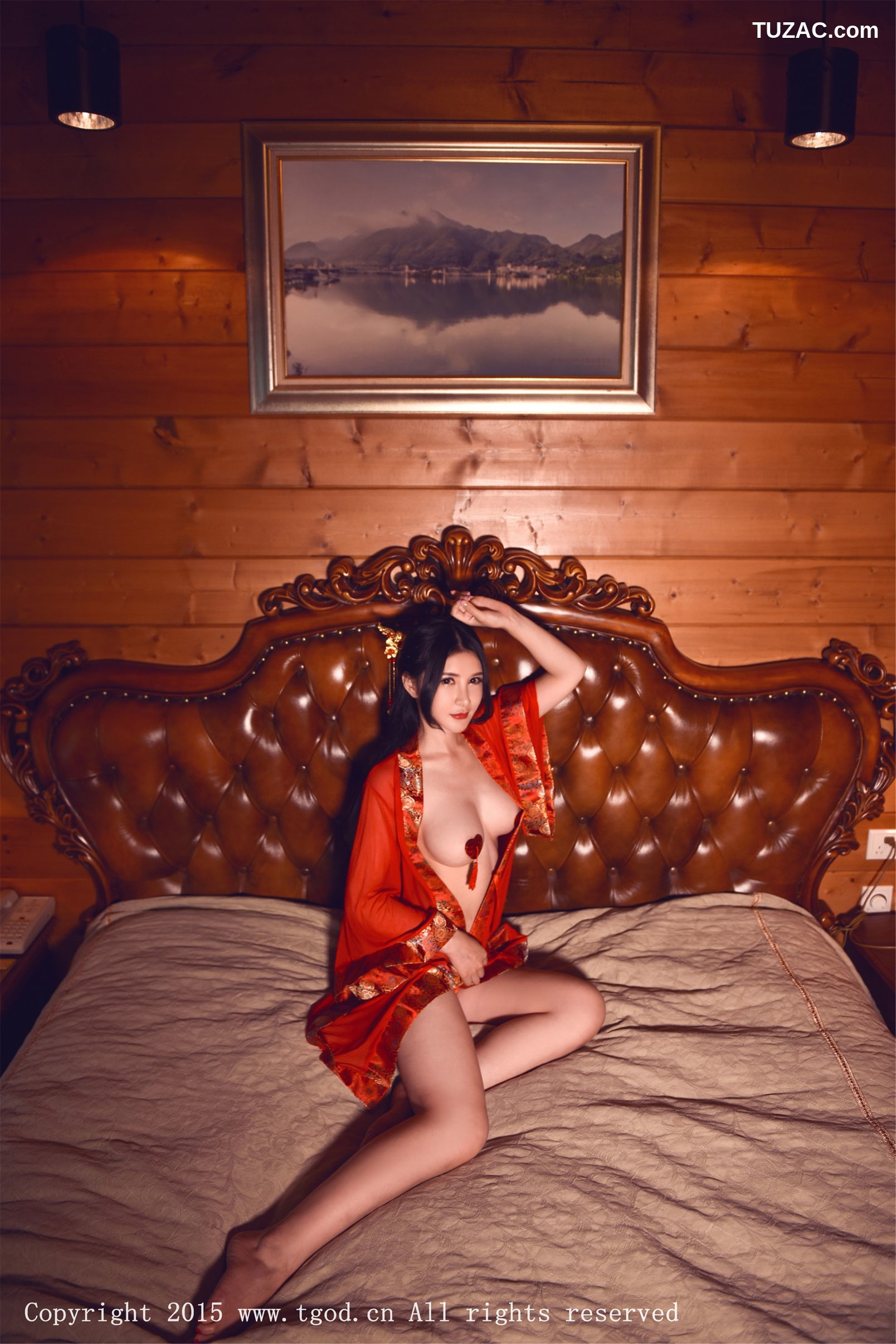 TGOD推女神-2015.10.03-顾欣怡-《云曼旅拍》第四刊-性感黑丝蕾丝美乳