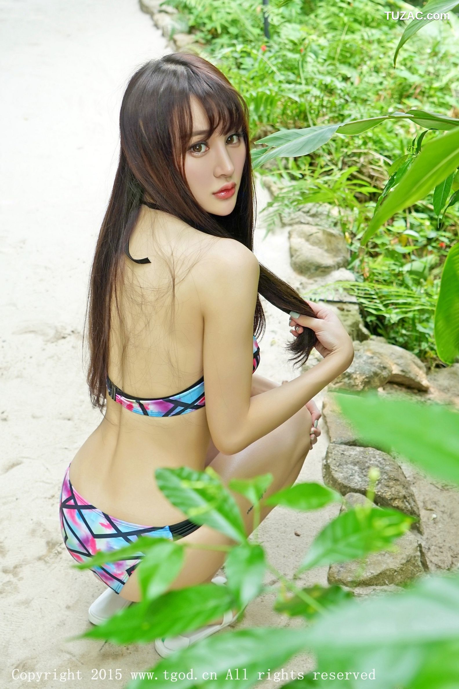 TGOD推女神-2015.11.23-青树-《普吉岛旅拍》第三刊-比基尼系列