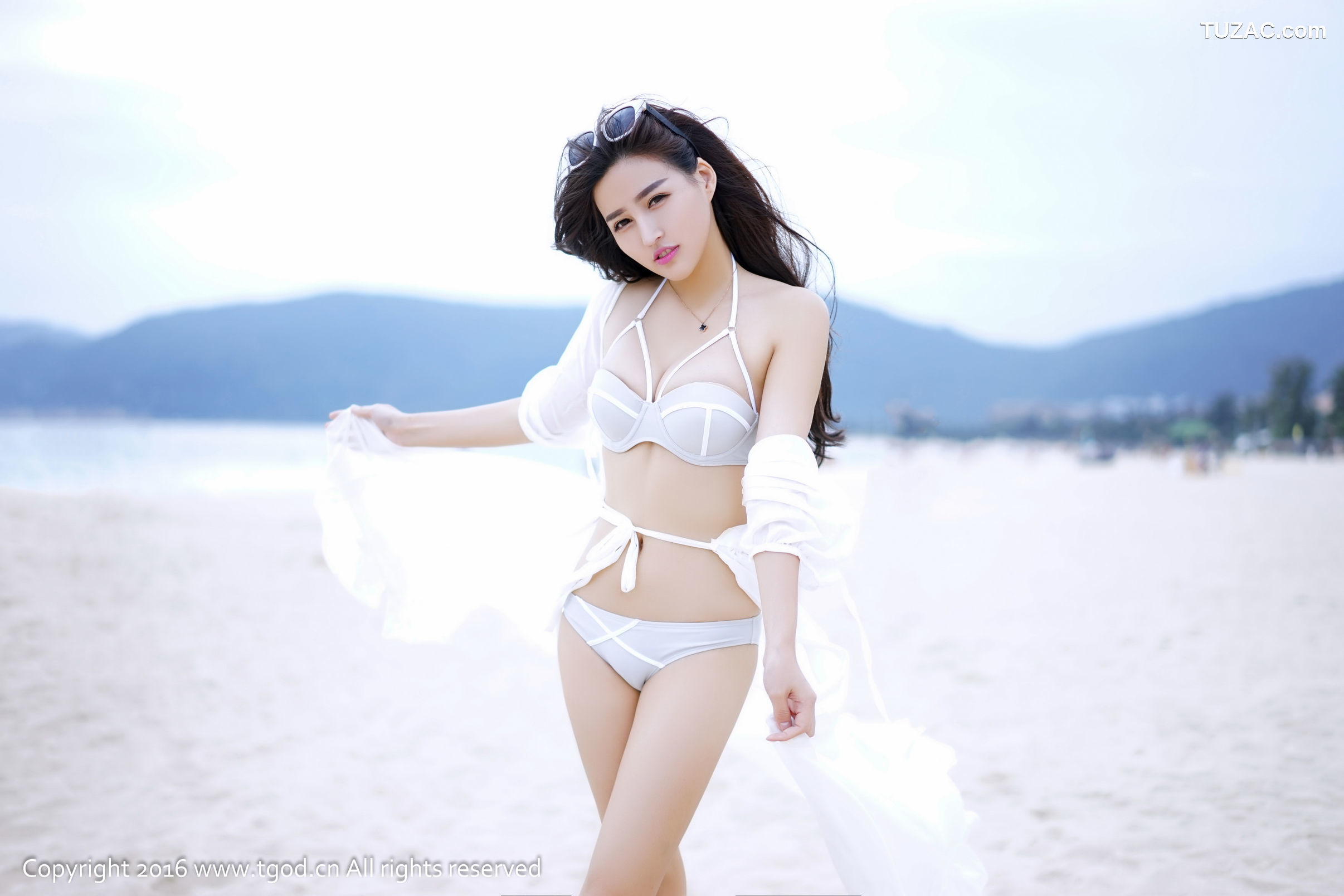 TGOD推女神-2016.01.21-汪佩妮Penny-《酷似小泽玛利亚的气质女神》三亚旅拍-第一刊