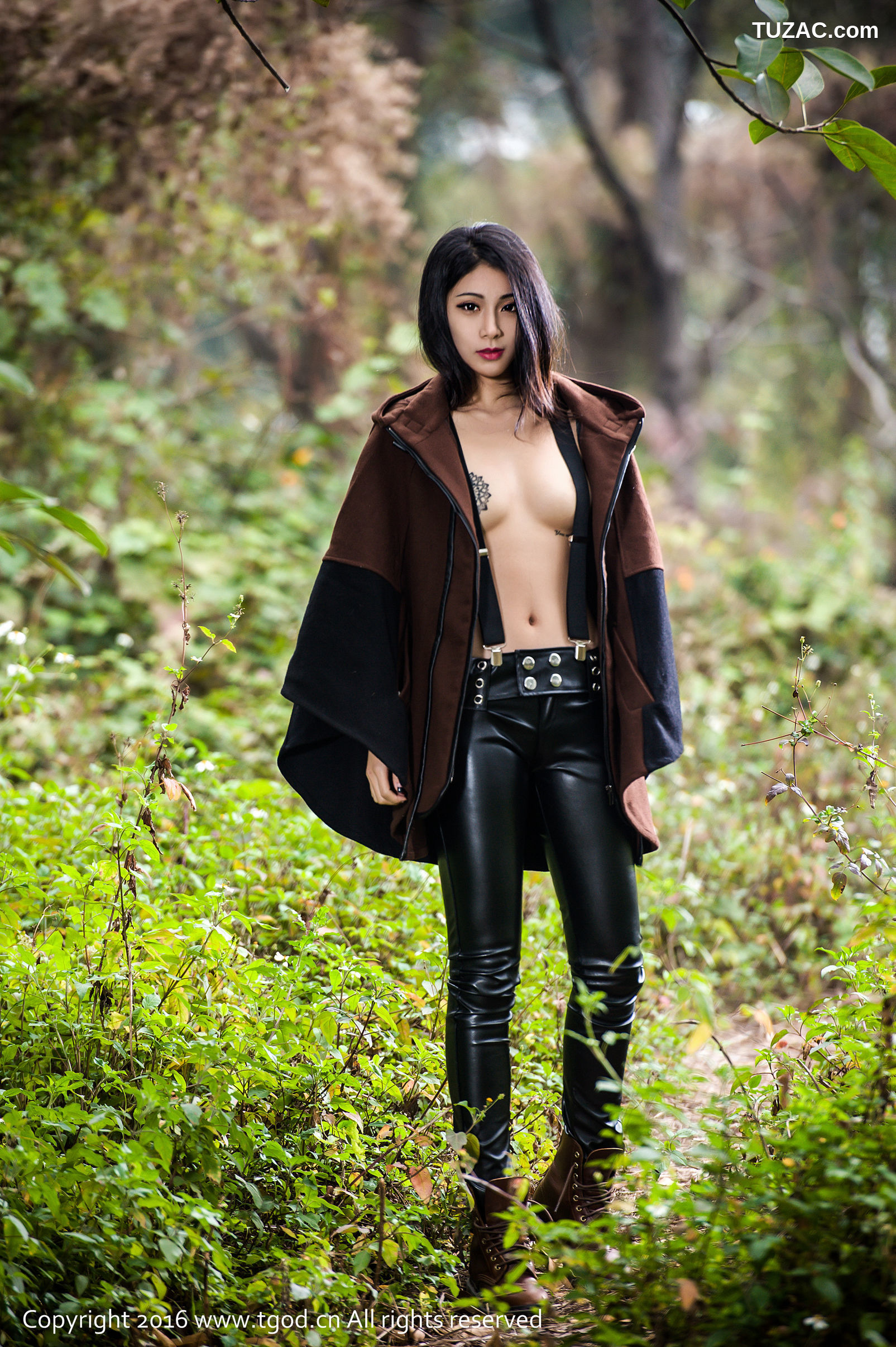 TGOD推女神-2016.02.15-Lee小棠-《迷恋纹身的女孩-原始的野性》