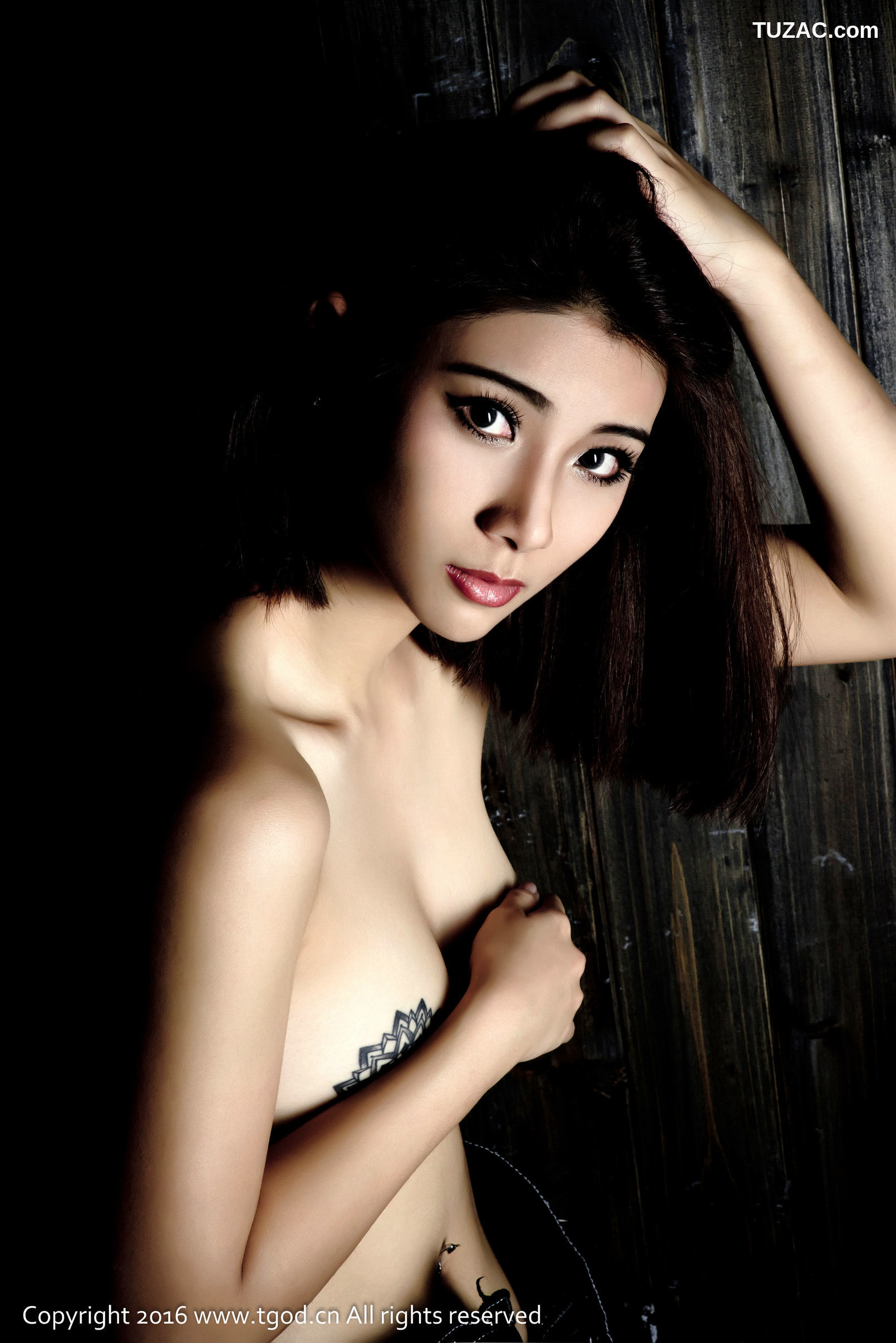 TGOD推女神-2016.02.15-Lee小棠-《迷恋纹身的女孩-原始的野性》