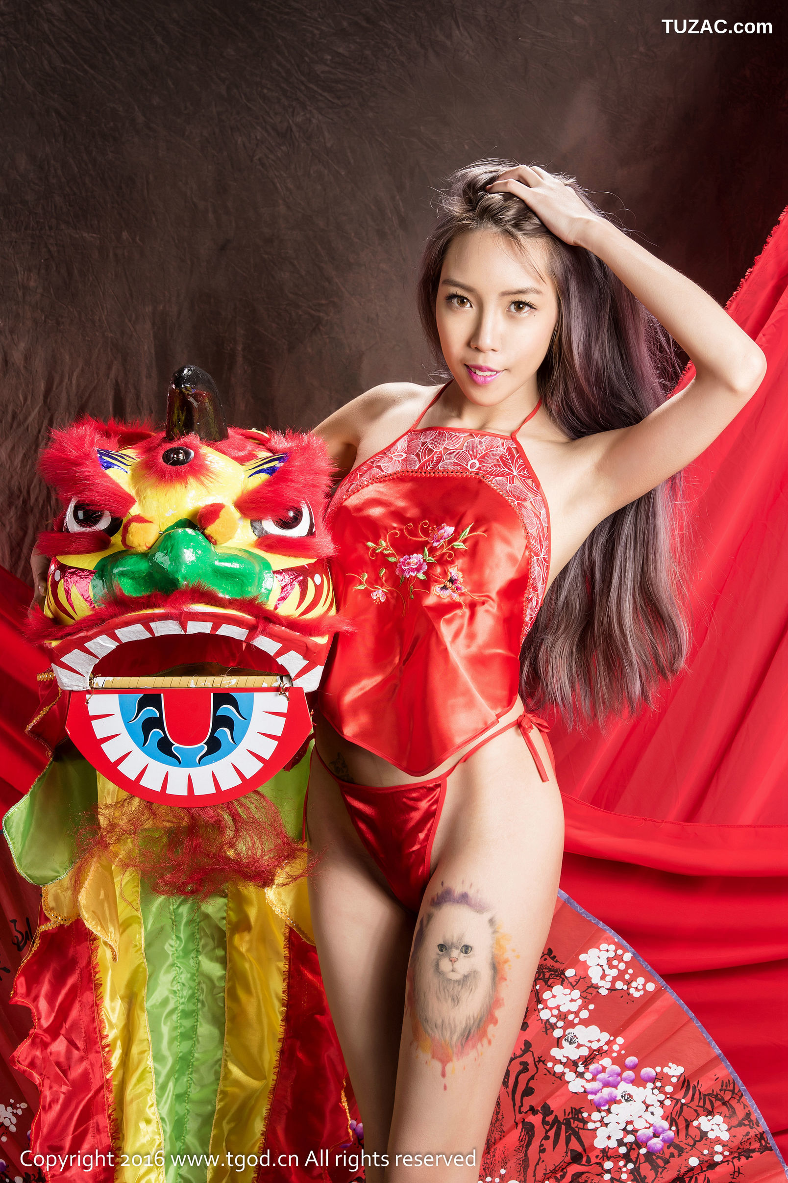 TGOD推女神-2016.03.02-喵喵哒-《红包诱惑-单车女孩》第二刊