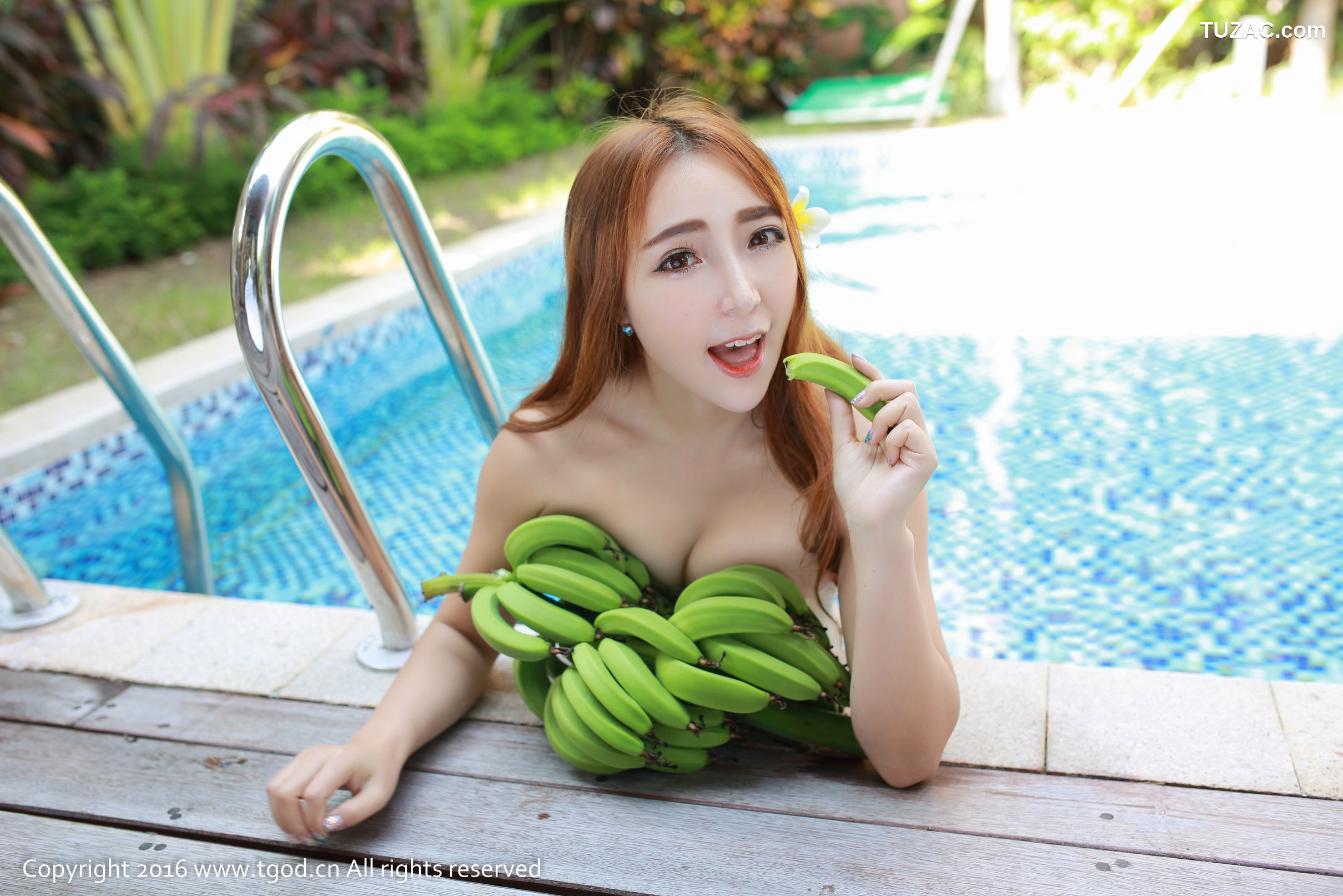 TGOD推女神-2016.03.15-黄歆苑Chobits-《甜心宝贝诱惑来袭》三亚旅拍