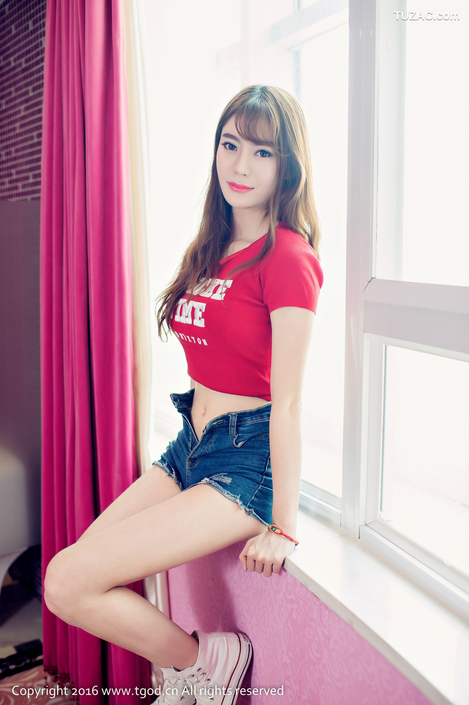 TGOD推女神-2016.04.22-钰彤Ci-《青春少女-娇美可人红樱唇》