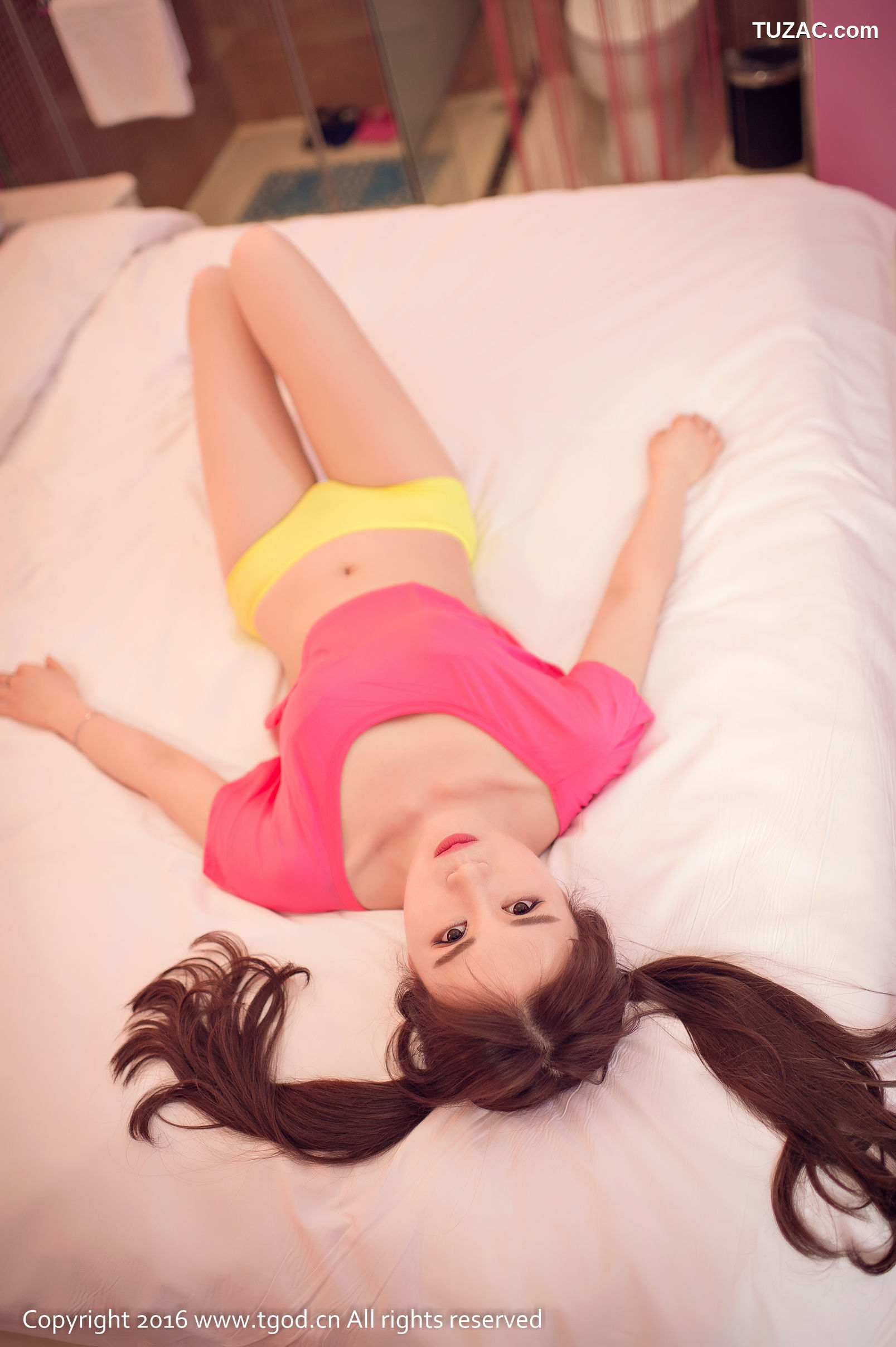 TGOD推女神-2016.05.01-鹿小白Bum-《清纯马尾小公主》