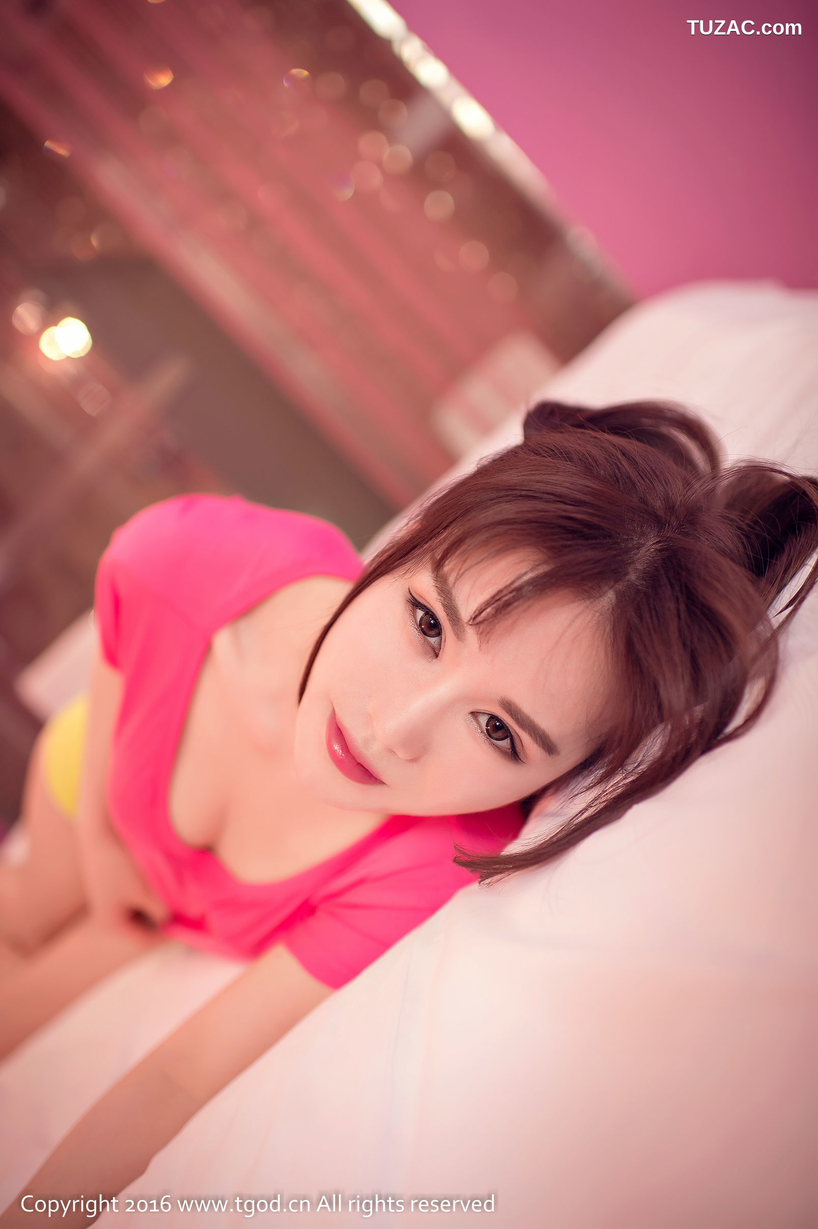 TGOD推女神-2016.05.01-鹿小白Bum-《清纯马尾小公主》