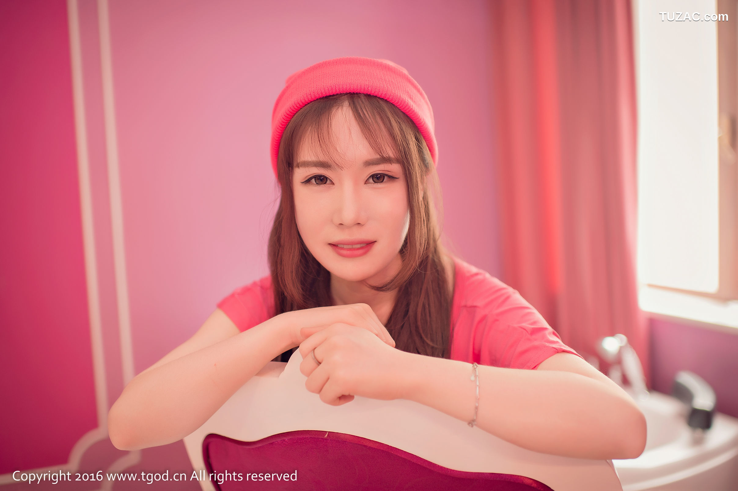 TGOD推女神-2016.05.01-鹿小白Bum-《清纯马尾小公主》