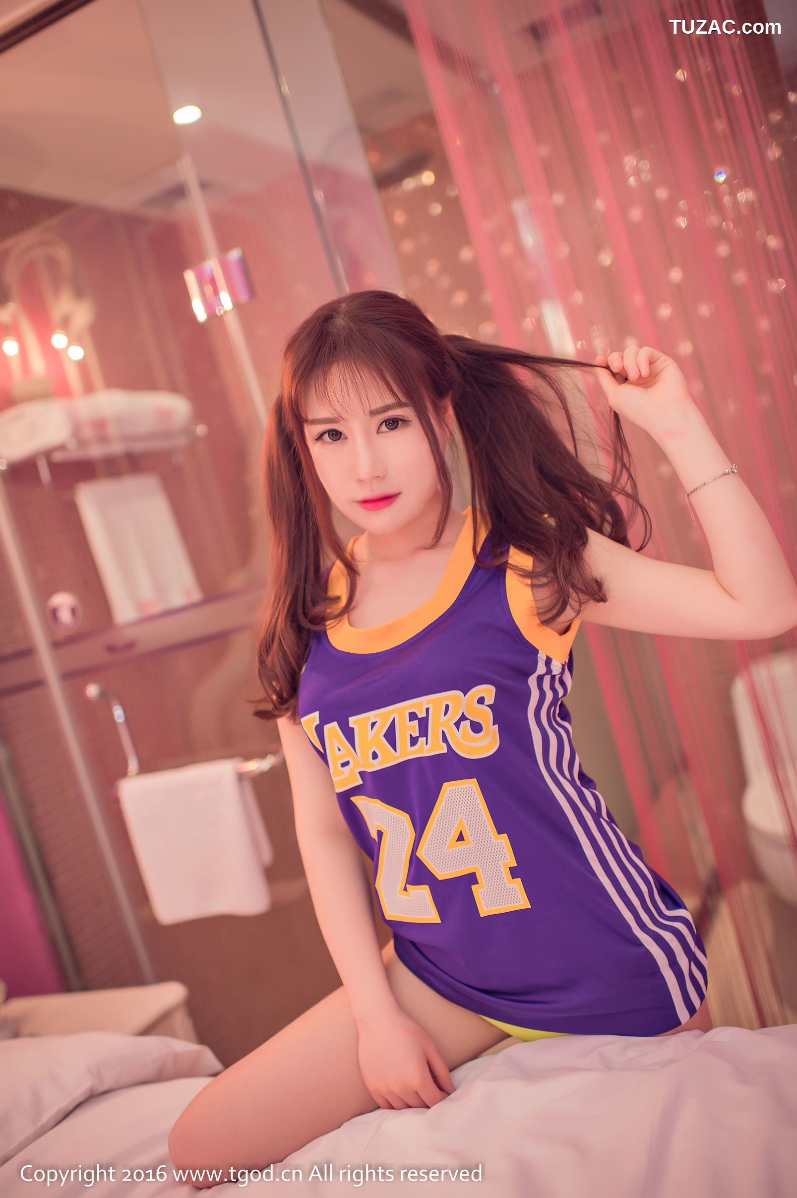 TGOD推女神-2016.05.01-鹿小白Bum-《清纯马尾小公主》