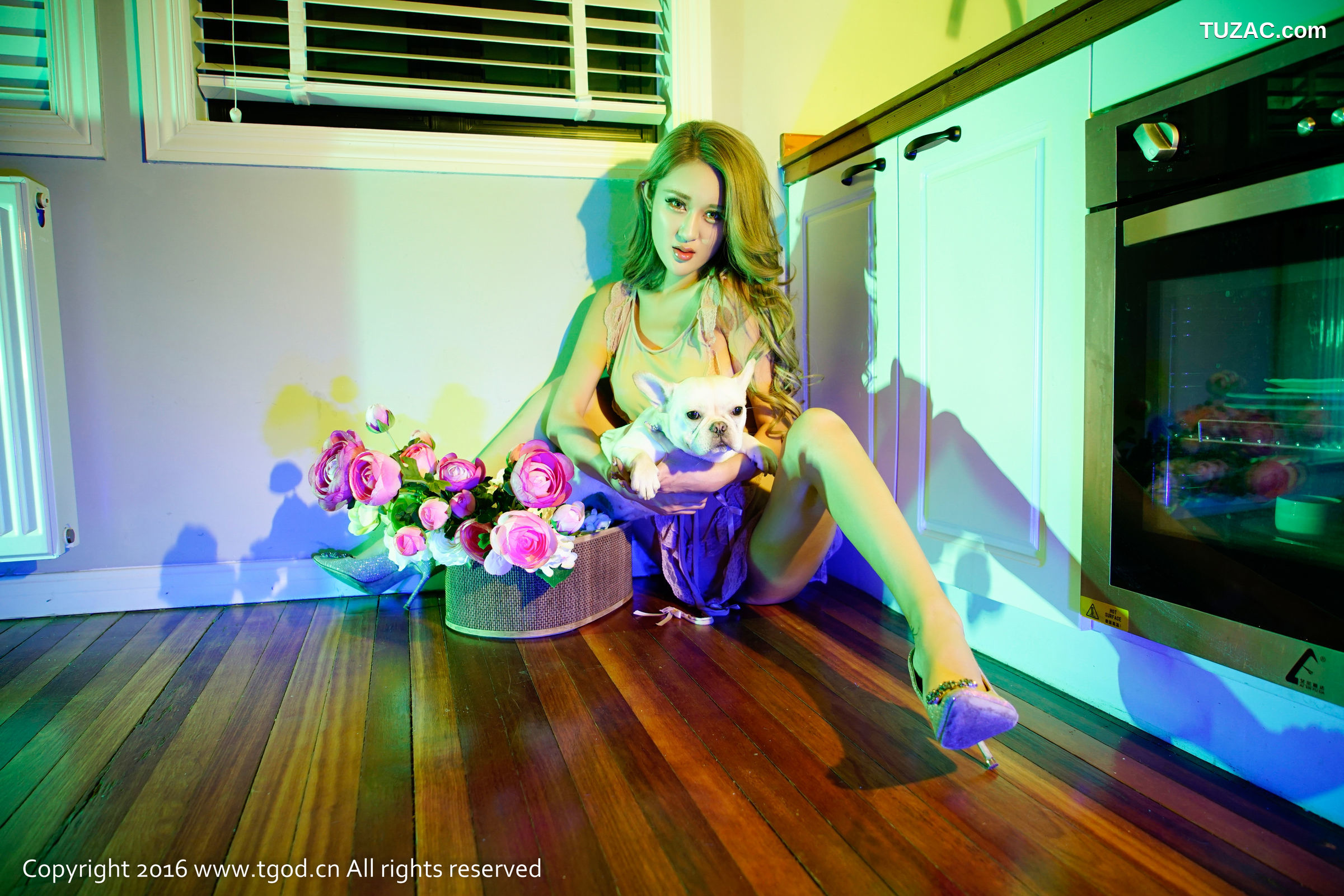 TGOD推女神-2016.05.27-Sayaka-《绝美妖艳小妖精》越南芽庄旅拍-第三刊