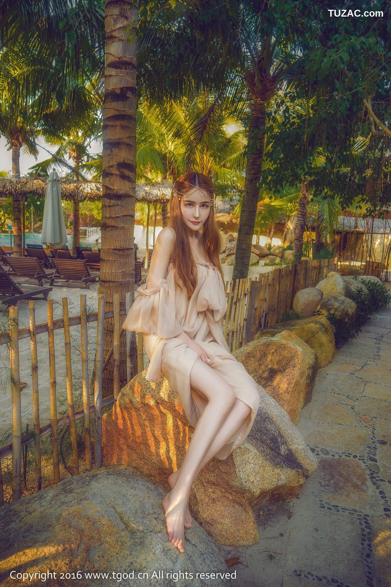 TGOD推女神-2016.05.27-伍月Yuer-《从天而降的仙女》越南芽庄旅拍-第三刊