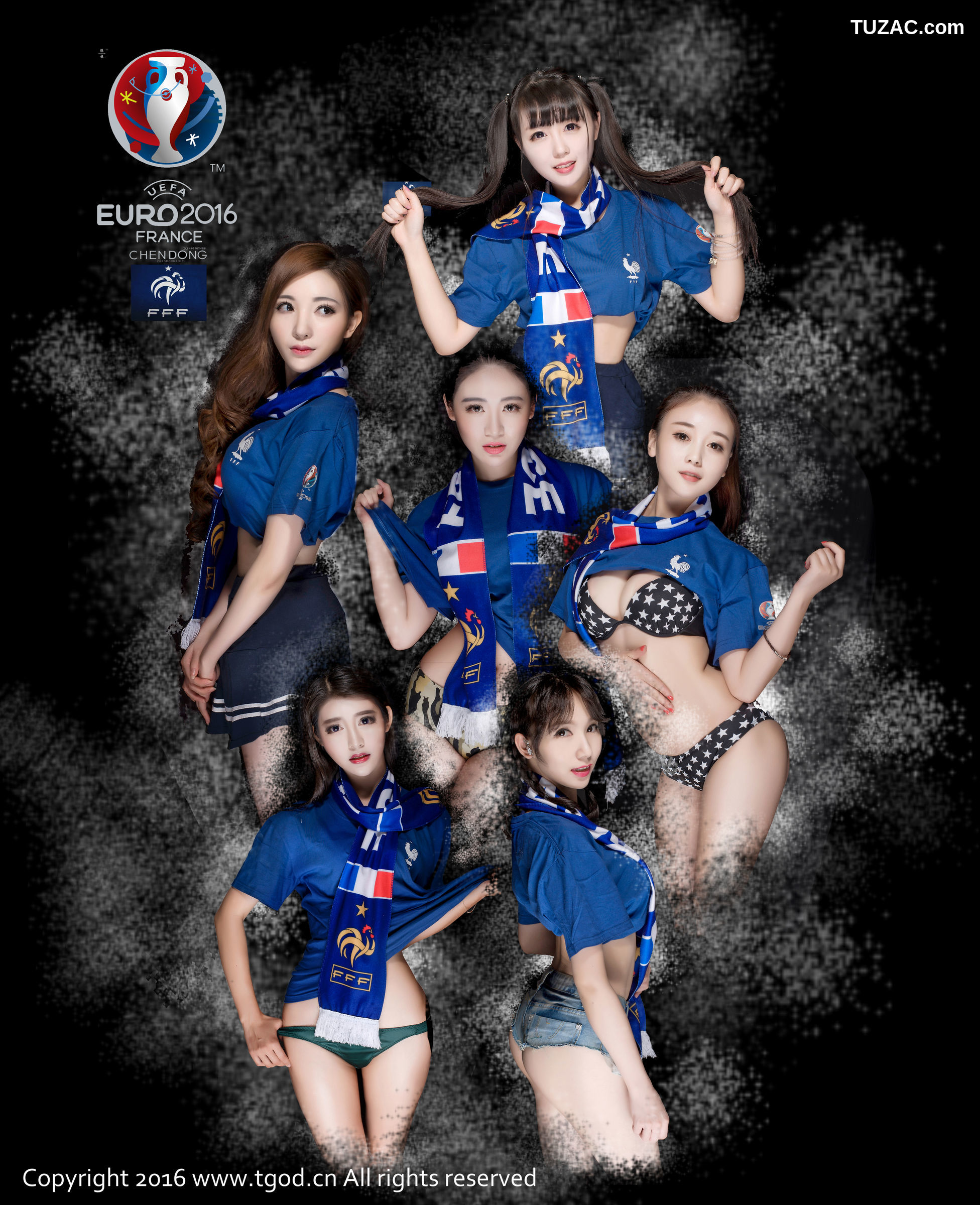 TGOD推女神-2016.06.18-赵小米-海杨-露露-罗珊-伊伊Eva-展如-《足球宝贝》-合集