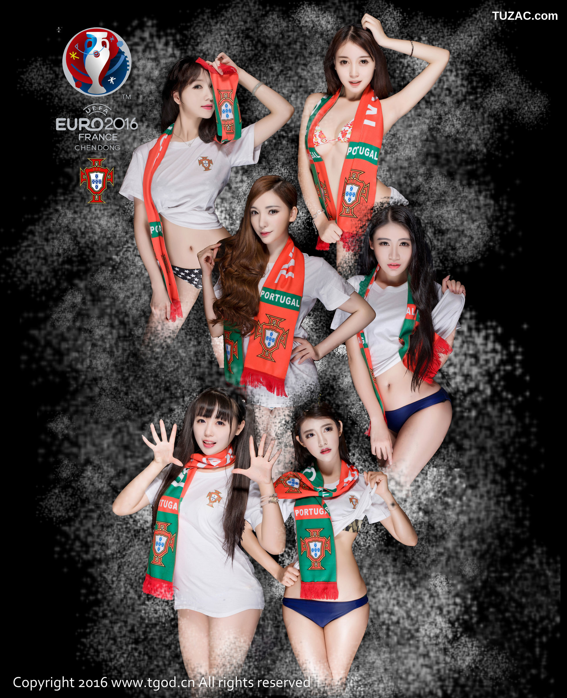 TGOD推女神-2016.06.18-赵小米-海杨-露露-罗珊-伊伊Eva-展如-《足球宝贝》-合集