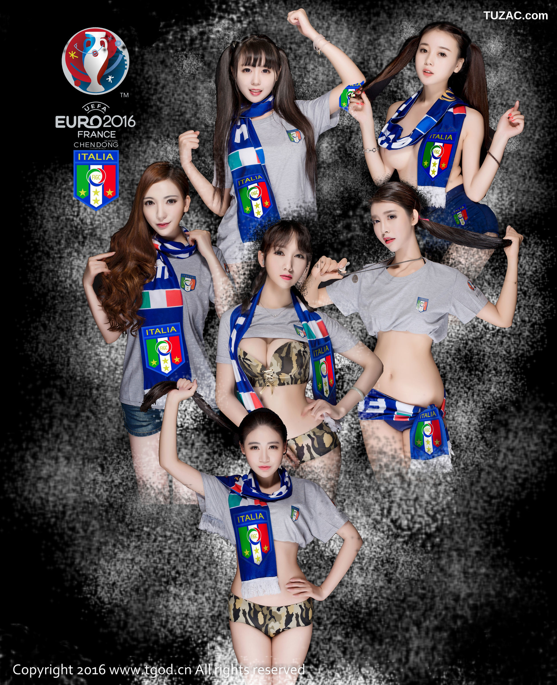 TGOD推女神-2016.06.18-赵小米-海杨-露露-罗珊-伊伊Eva-展如-《足球宝贝》-合集