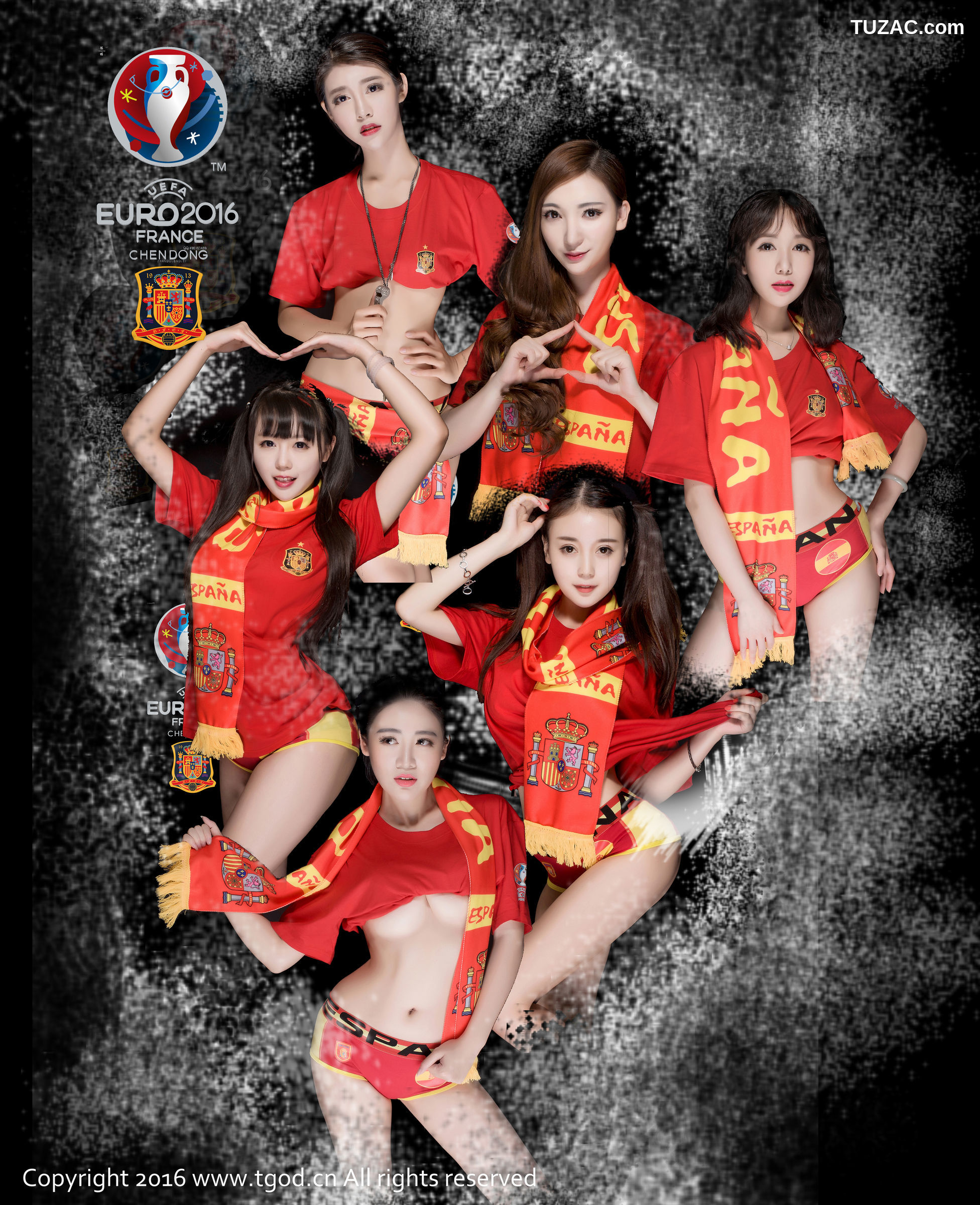 TGOD推女神-2016.06.18-赵小米-海杨-露露-罗珊-伊伊Eva-展如-《足球宝贝》-合集