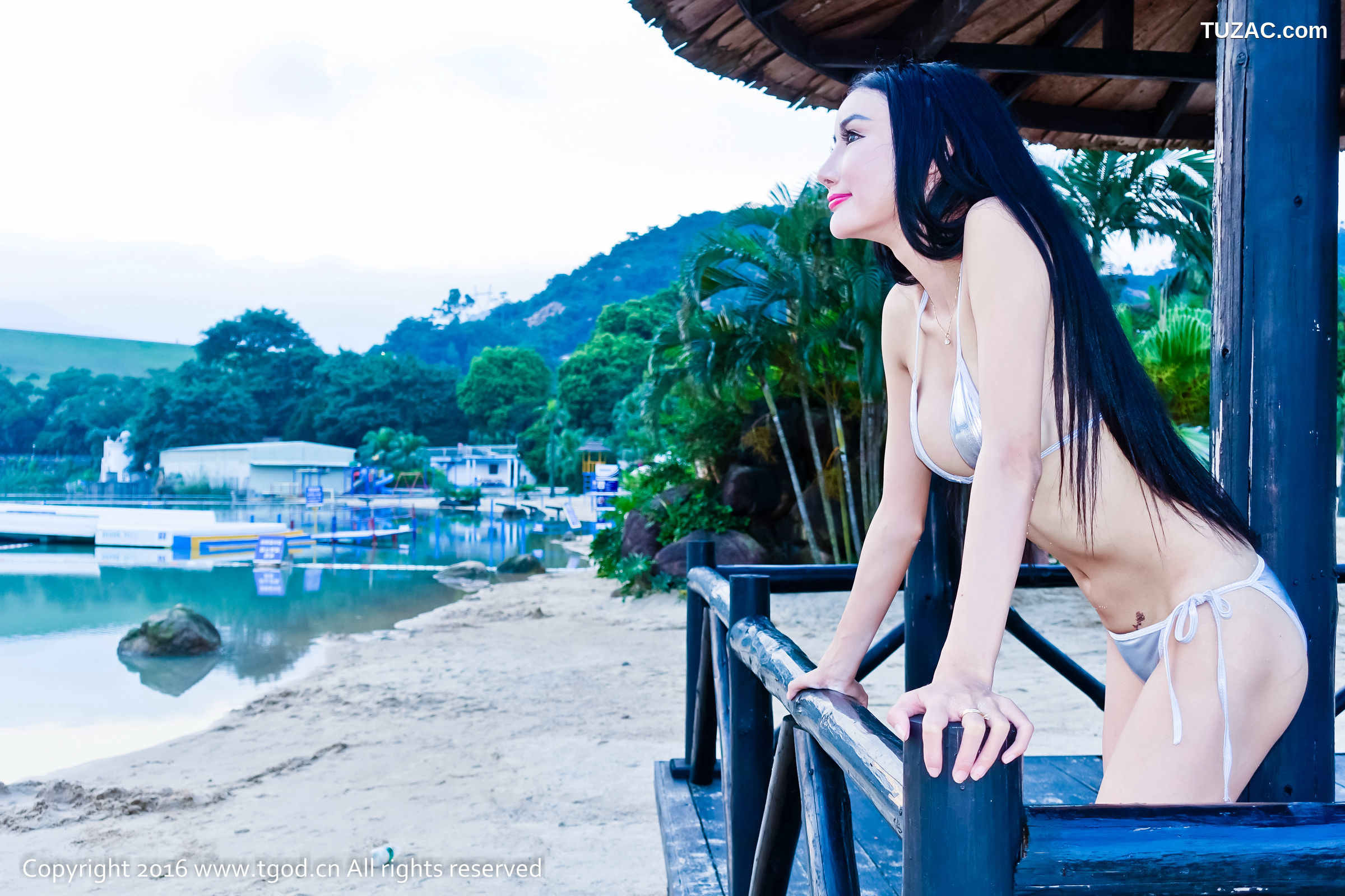 TGOD推女神-2016.07.03-婕西儿Jessie-《古兜温泉旅拍》第二刊-释放香艳的小妖精