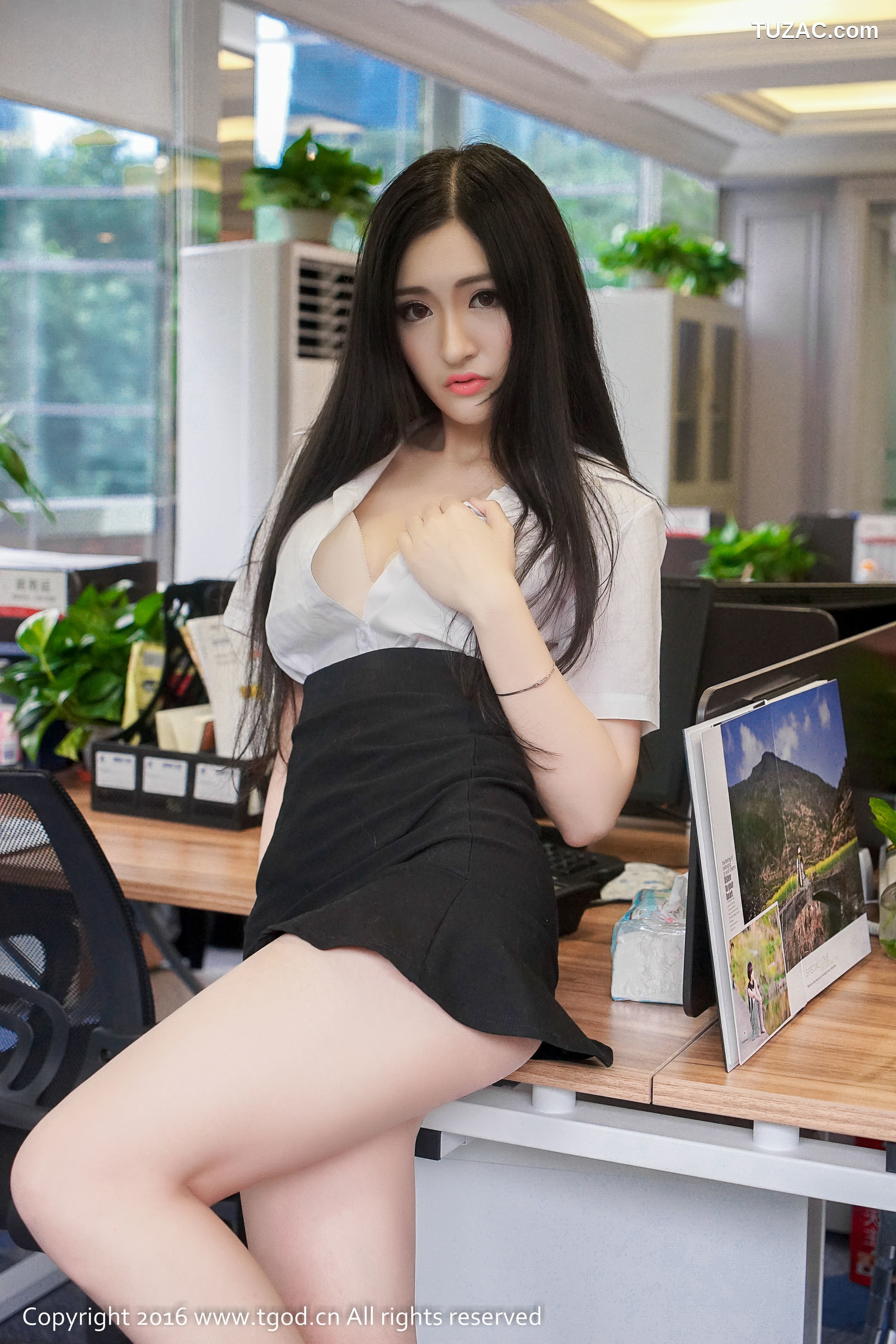 TGOD推女神-2016.07.17-沈梦瑶G-《制服诱惑不可挡》