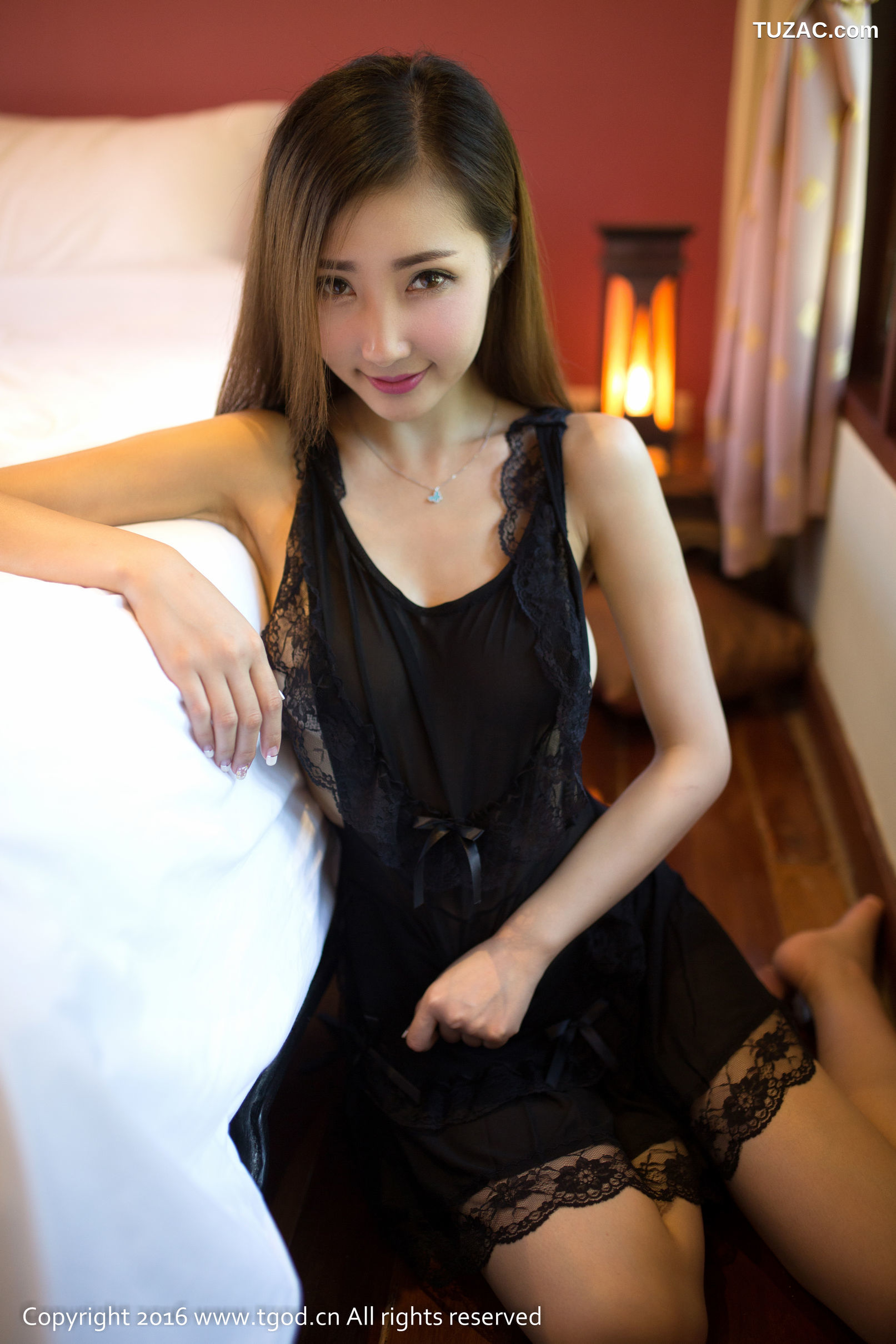 TGOD推女神-2016.09.05-尤美Yumi-《街拍长裙-比基尼-蕾丝女仆》苏梅岛旅拍-第四刊