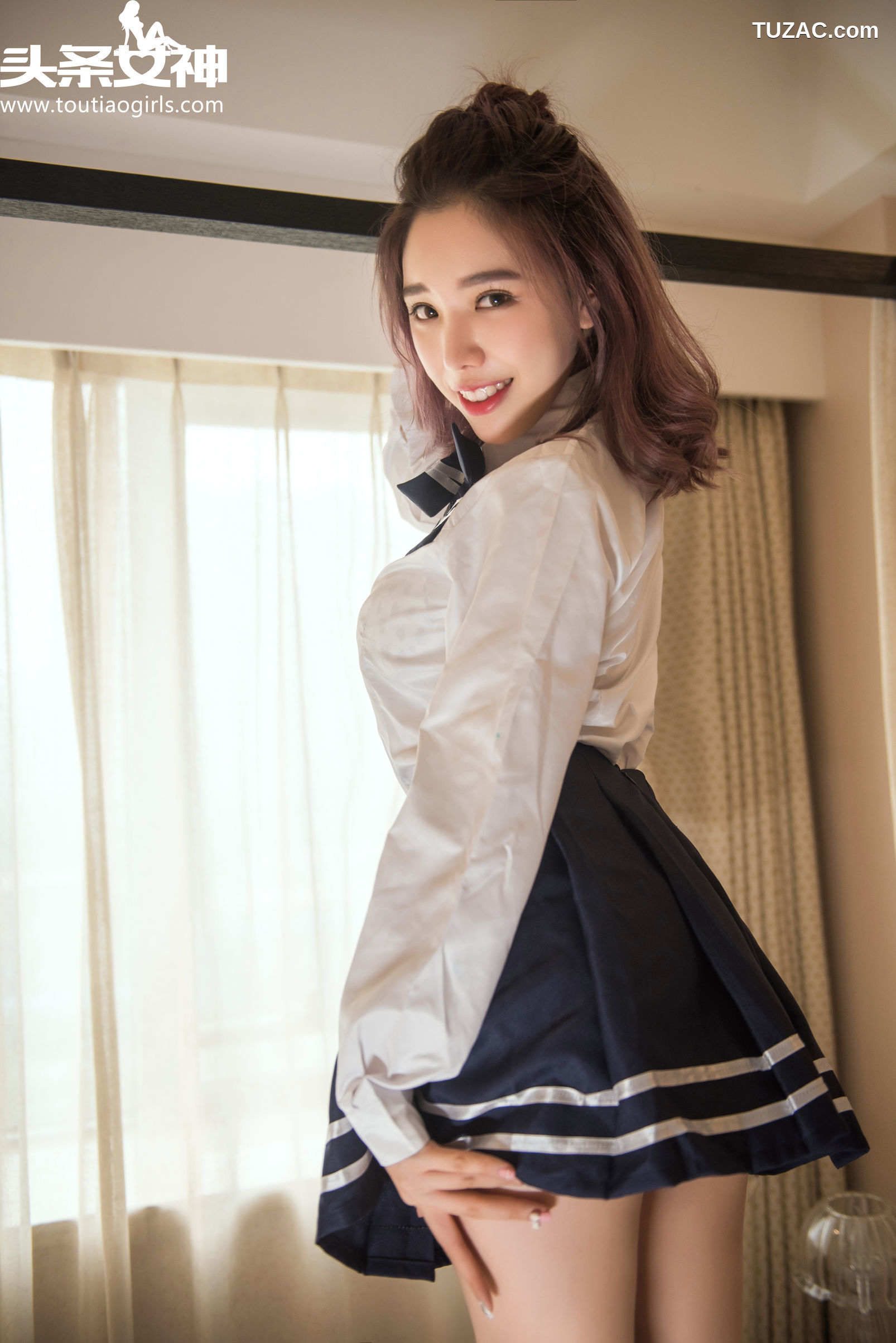 TouTiao头条女神-2016.10.29-筱妮-妮小妖-《草莓牛奶-青春学生妹》