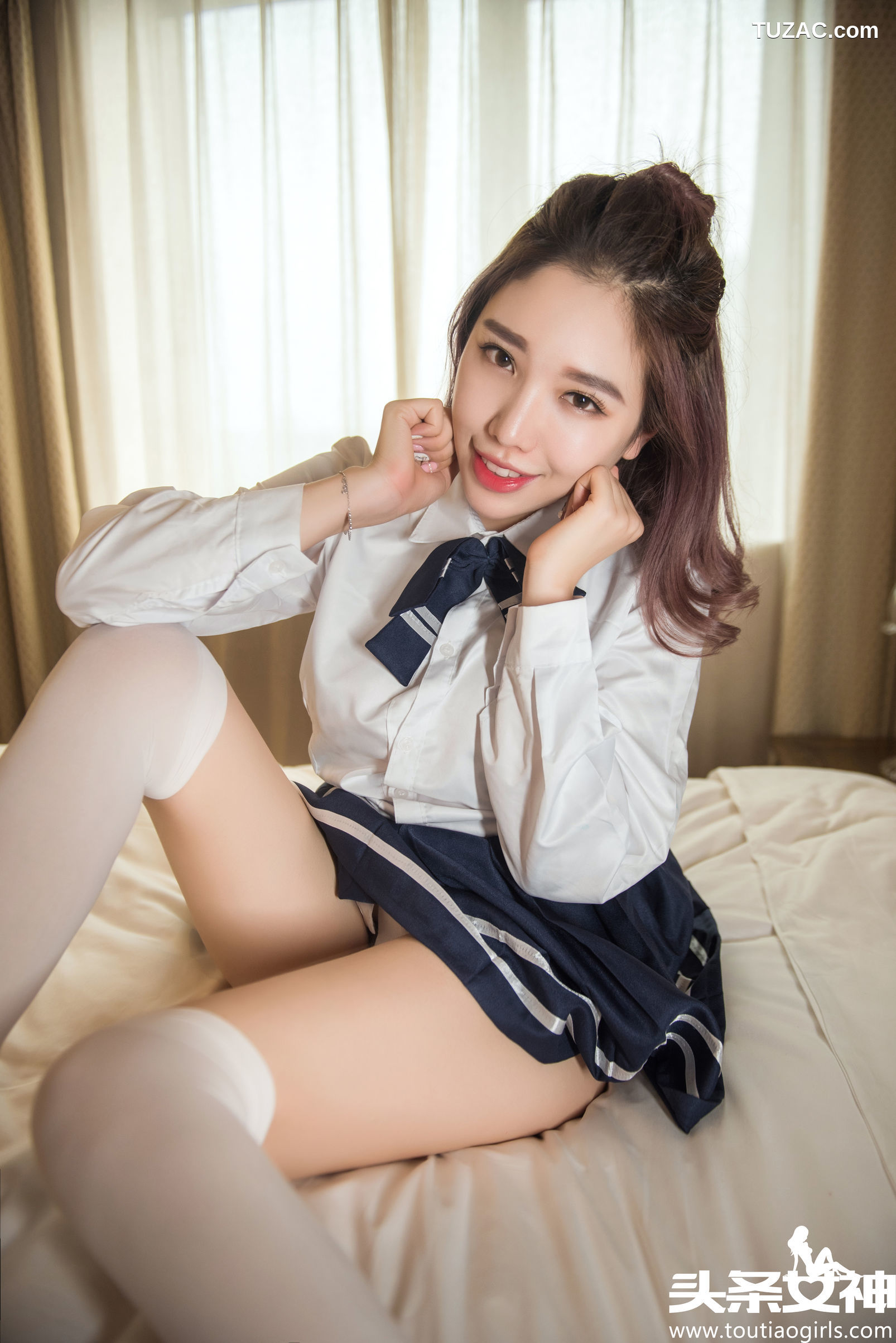 TouTiao头条女神-2016.10.29-筱妮-妮小妖-《草莓牛奶-青春学生妹》