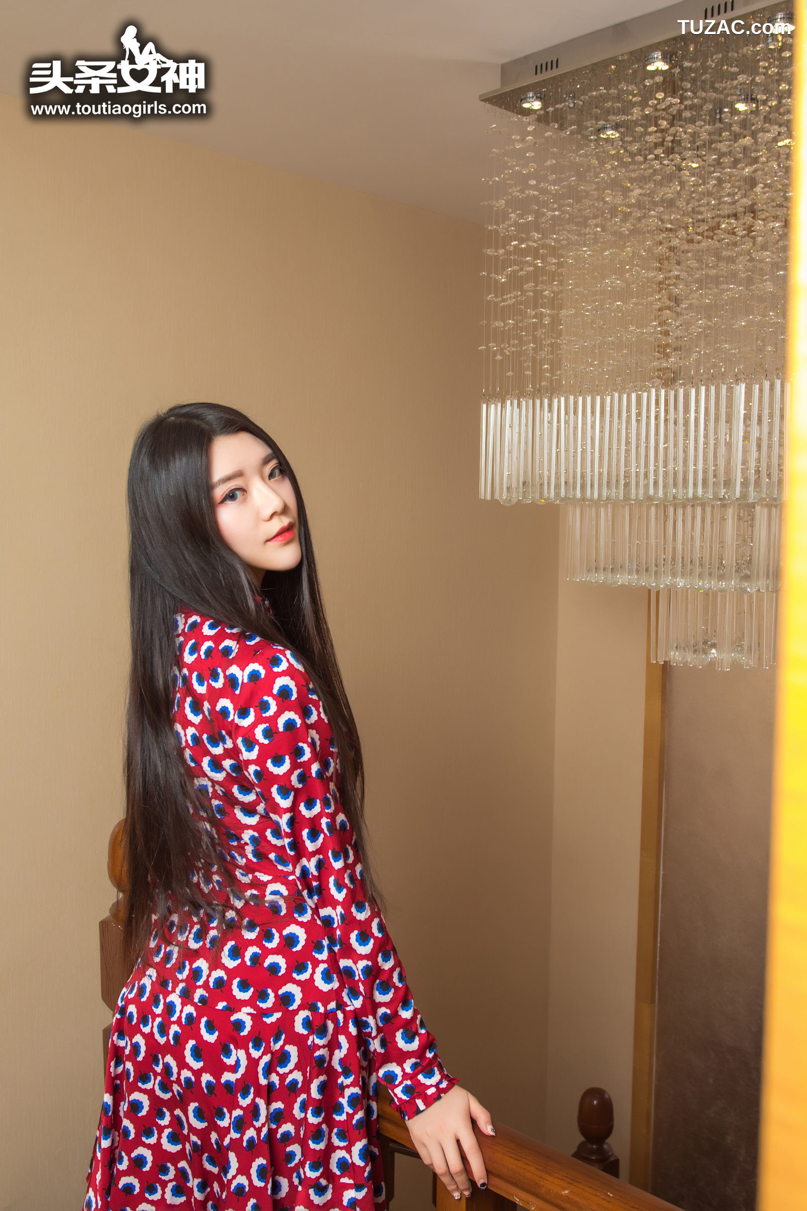 TouTiao头条女神-2017.01.02-林蕾-《敏感仙子-连体黑丝》