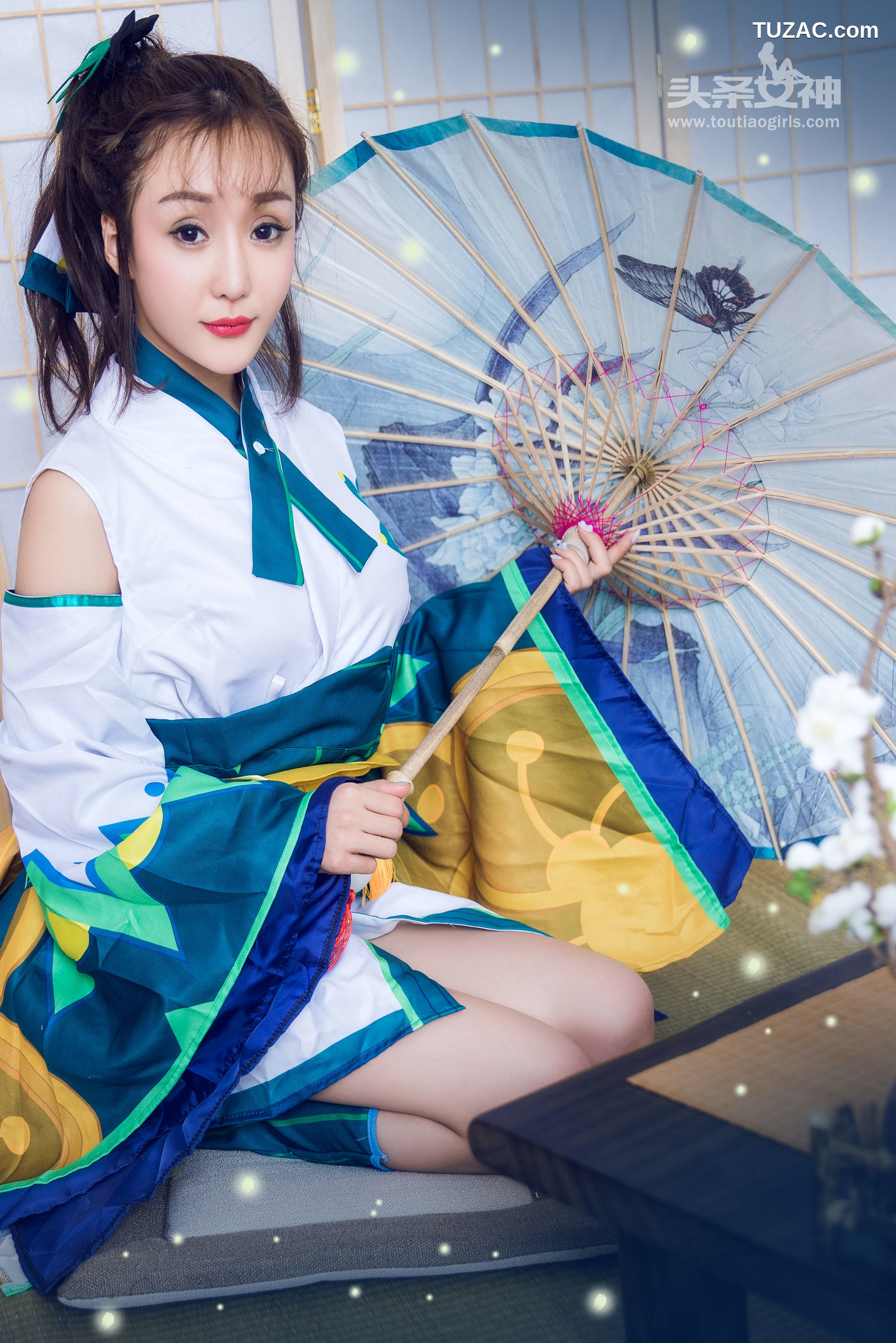 TouTiao头条女神-2017.03.25-米粒儿-《御魂莹草COS》