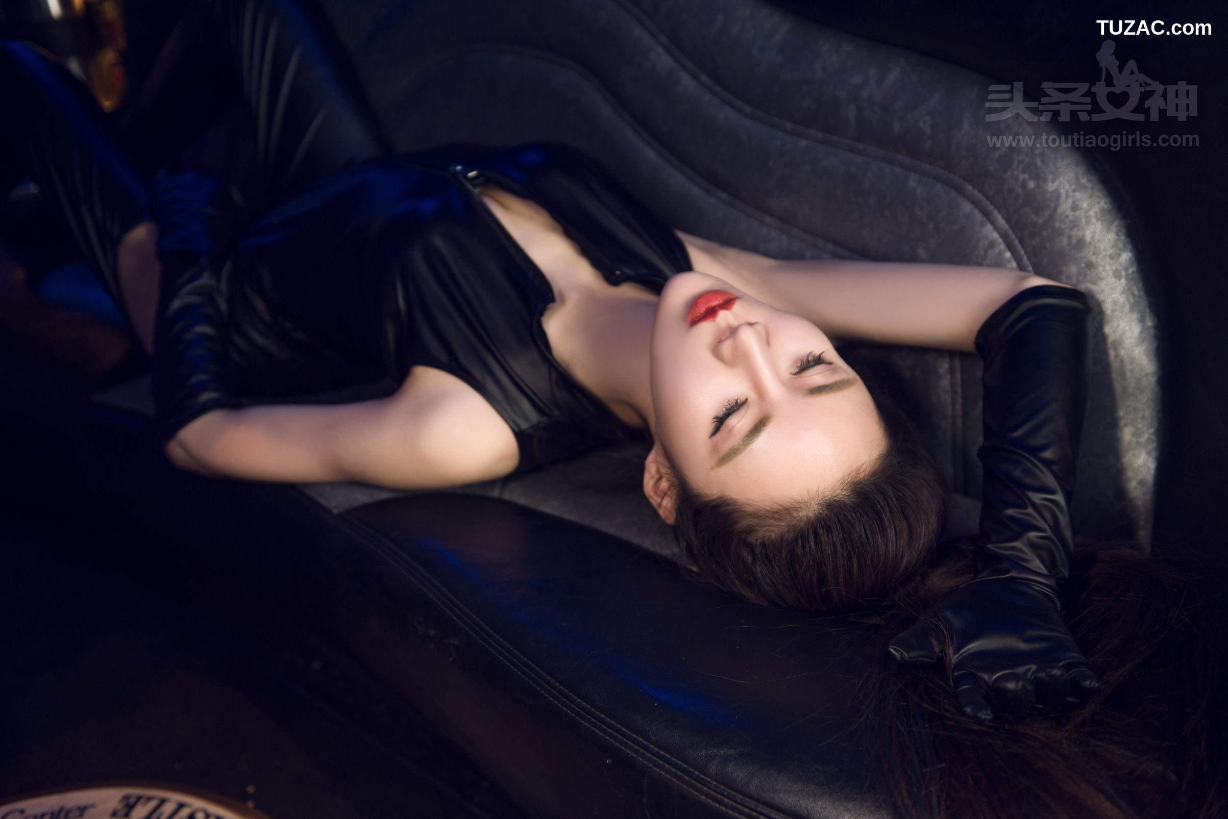 TouTiao头条女神-2017.08.10-樊安妮-《极绳拷问》-黑皮衣