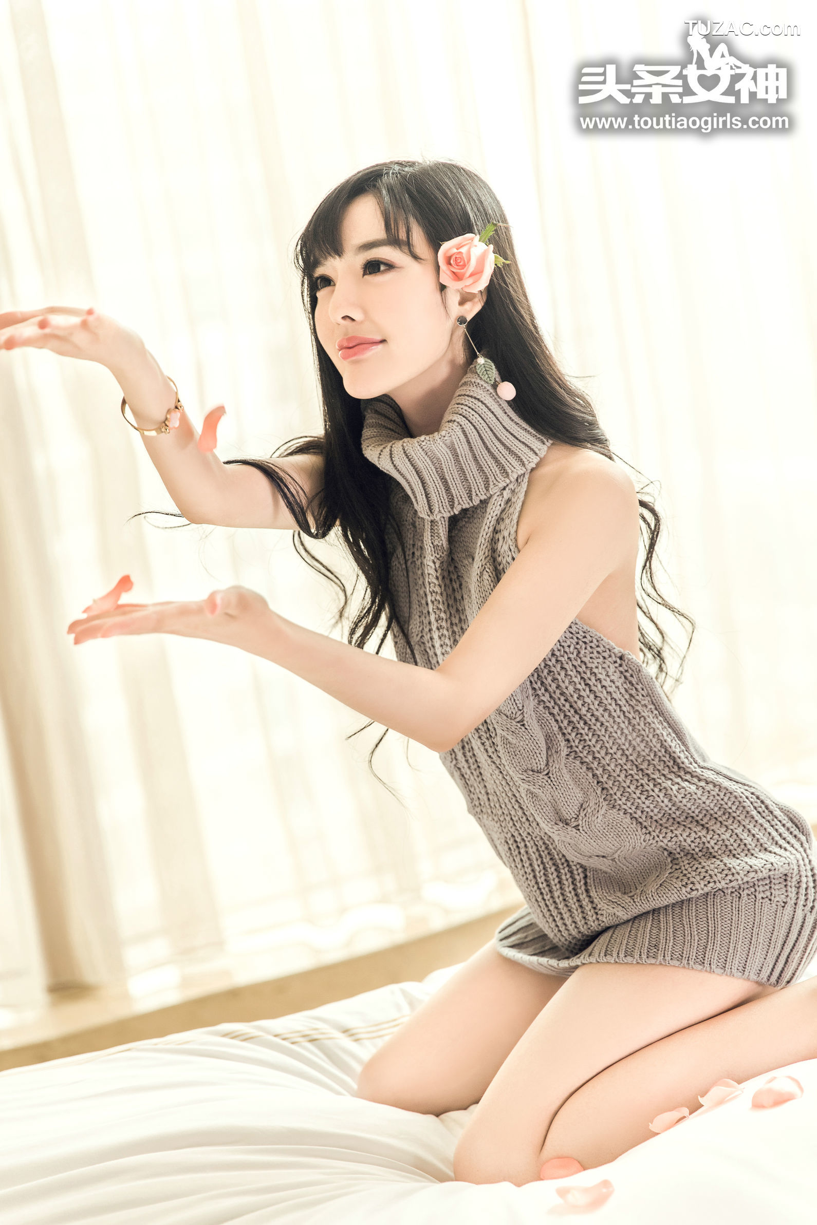 TouTiao头条女神-2017.08.21-周熙妍-《网红毛衣》