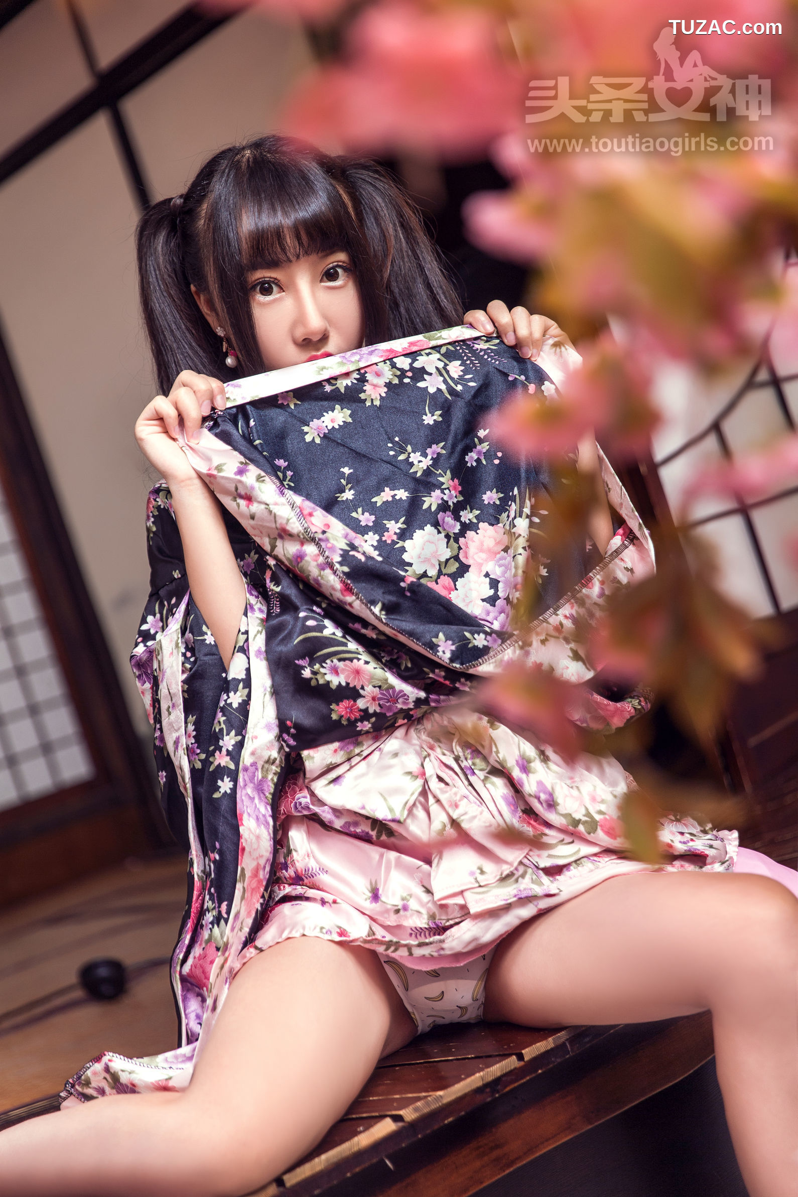 TouTiao头条女神-2017.08.24-笑笑-《七夕の情缘①-和服便当》