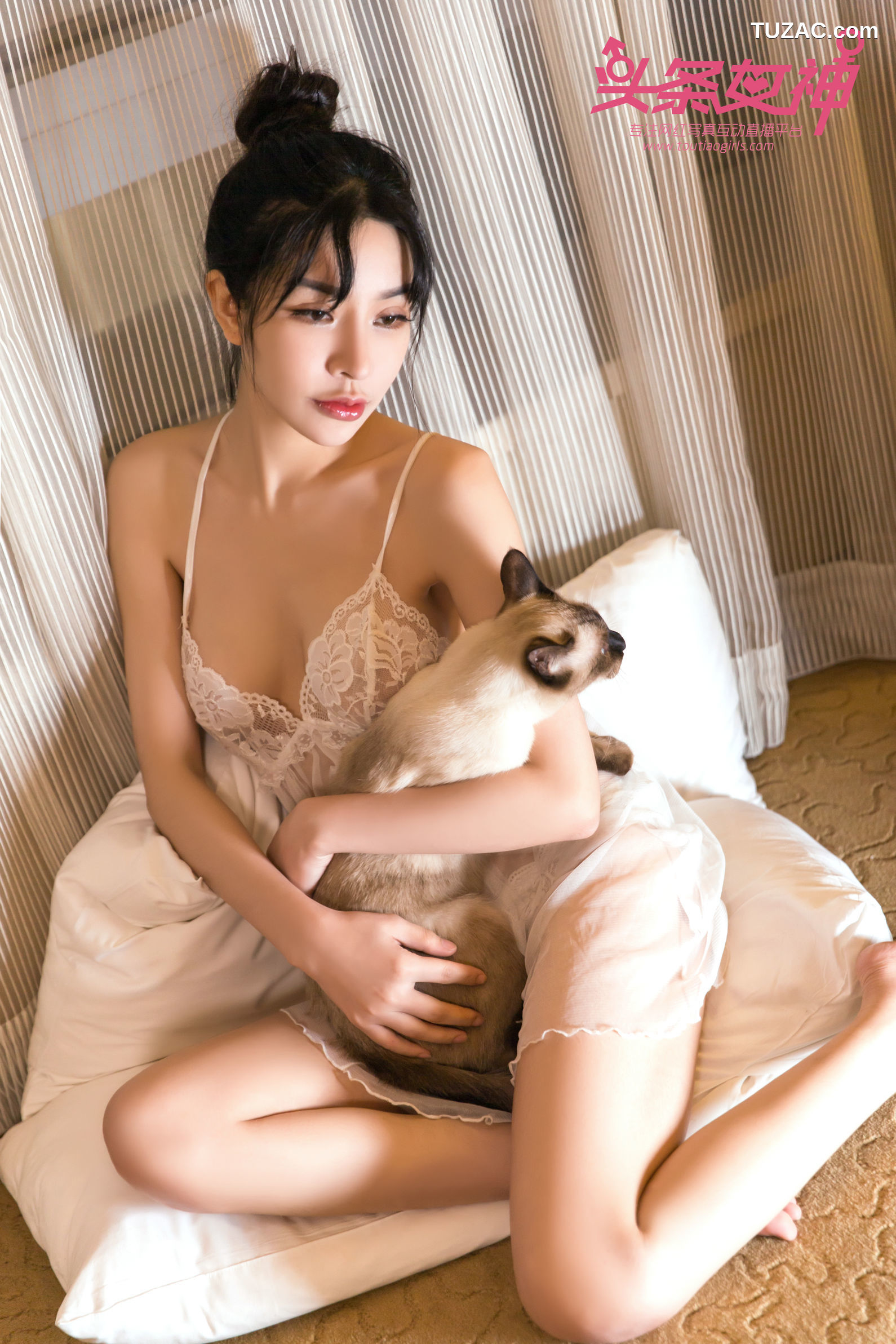 TouTiao头条女神-2017.10.11-Baby-《少女与猫》