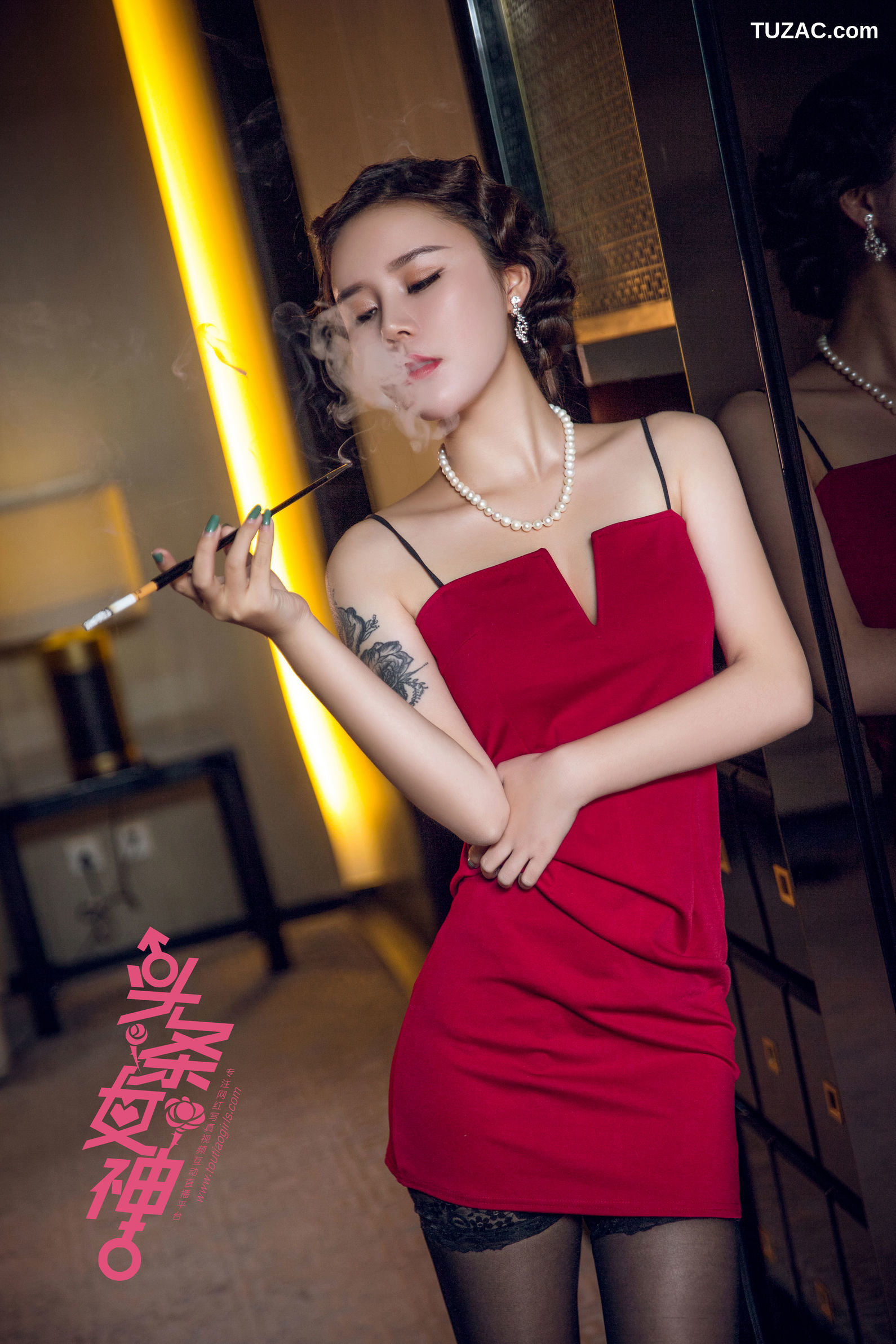 TouTiao头条女神-2018.02.05-爱丽莎-《夜上海-旗袍LOGO》