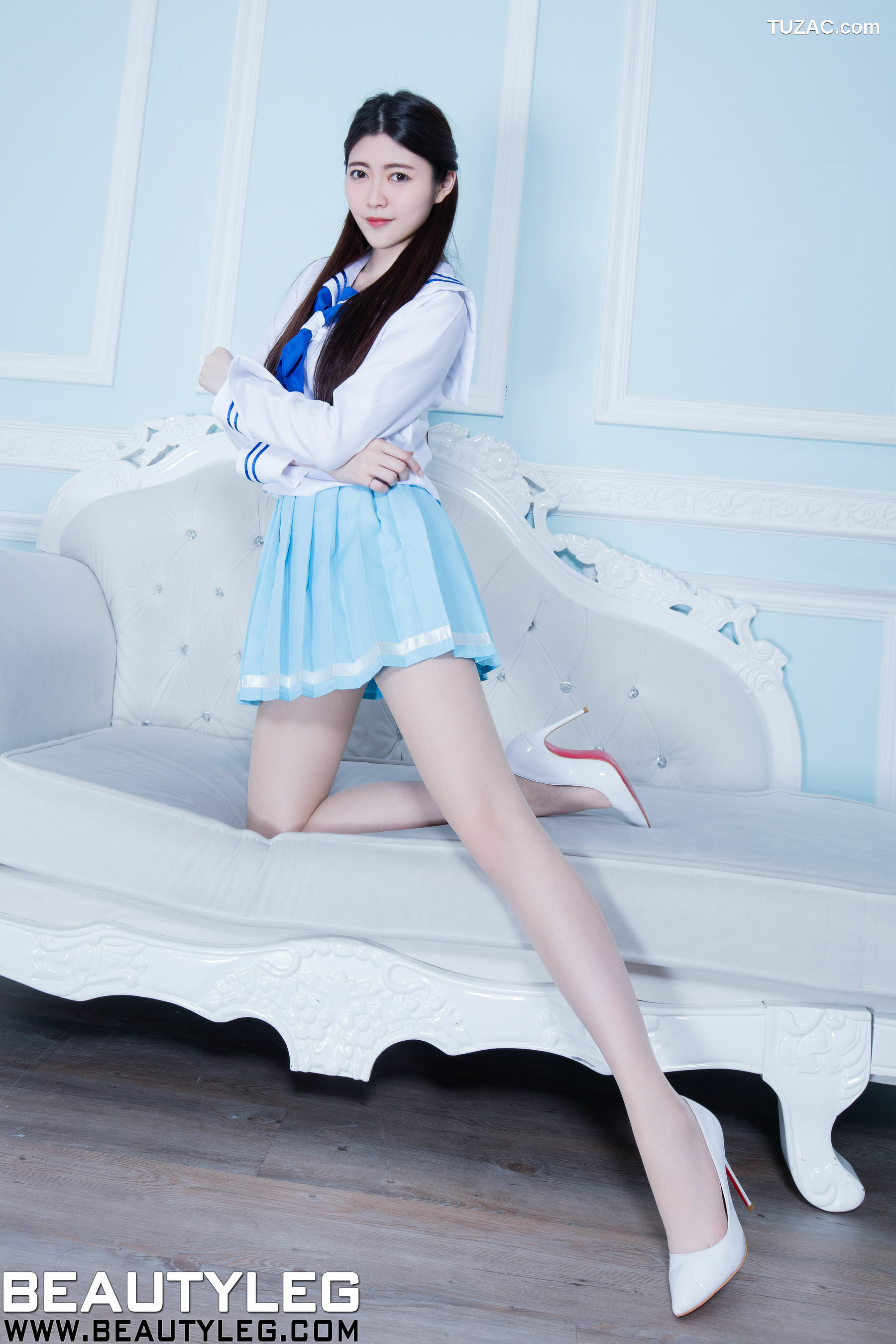 Beautyleg_腿模Brindy《黑丝旗袍+学生装》 No.1555 美腿写真集[50P]