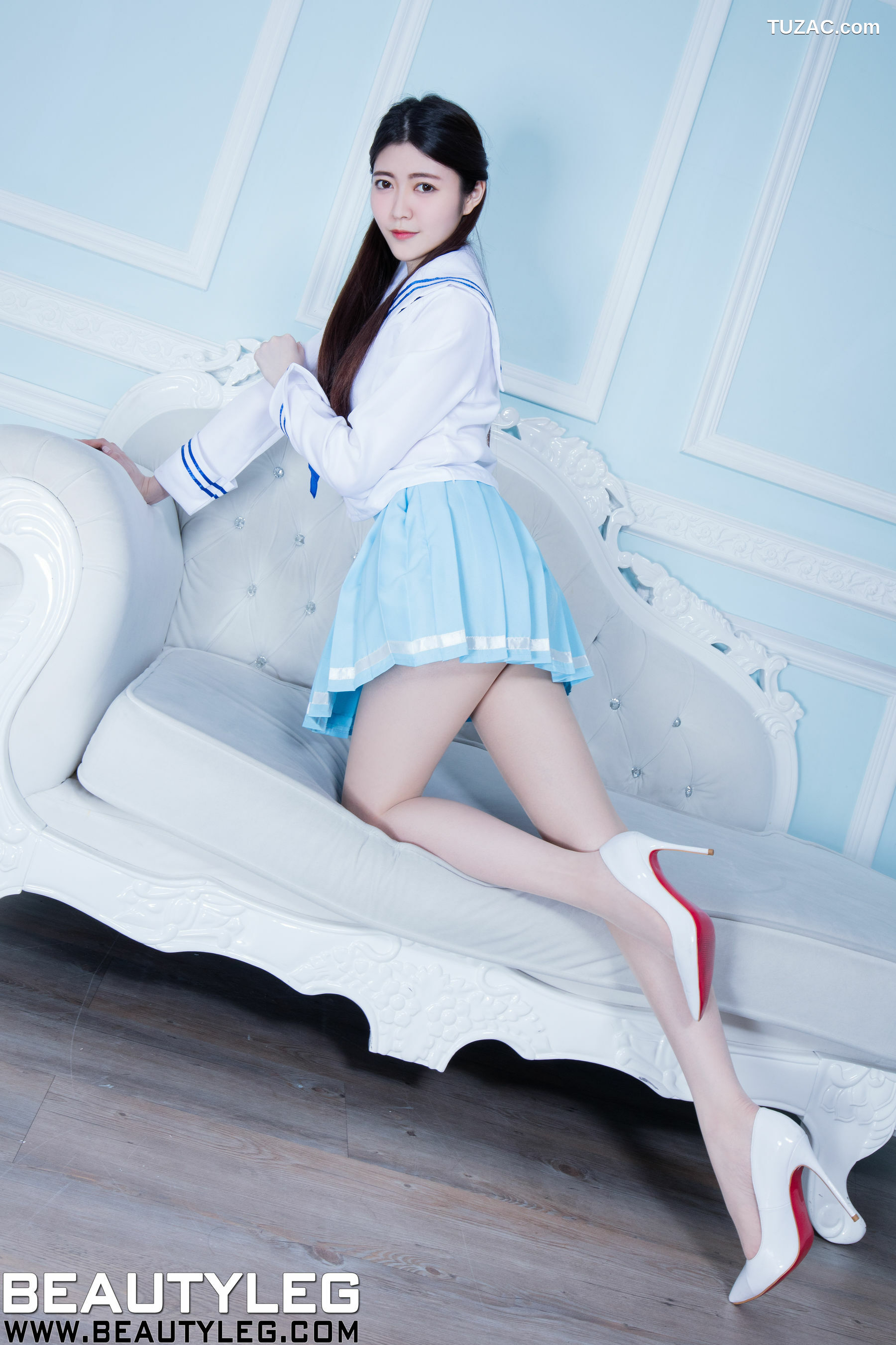 Beautyleg_腿模Brindy《黑丝旗袍+学生装》 No.1555 美腿写真集[50P]