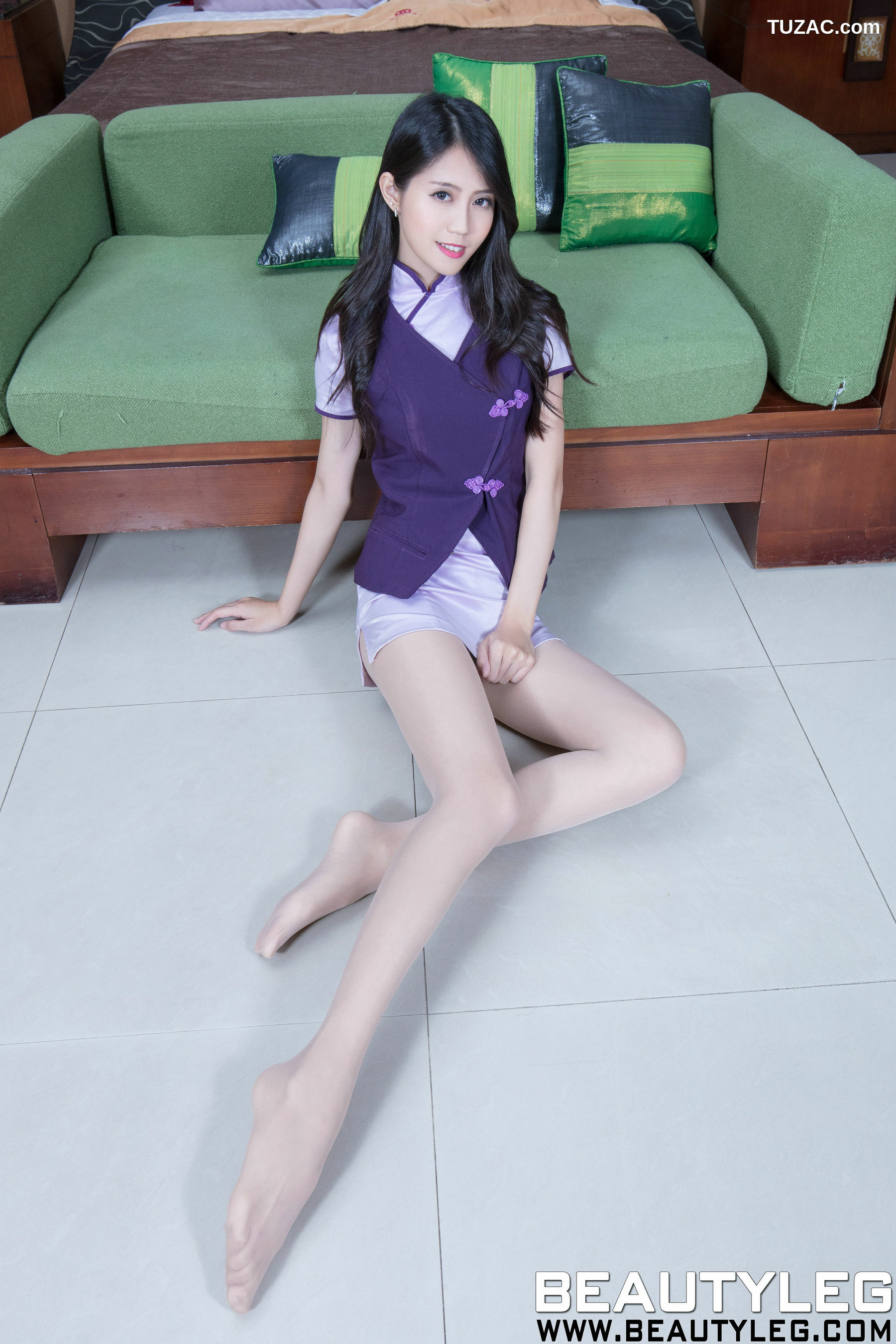 Beautyleg_腿模Candy《肉丝制服》 No.1546 美腿写真集[62P]