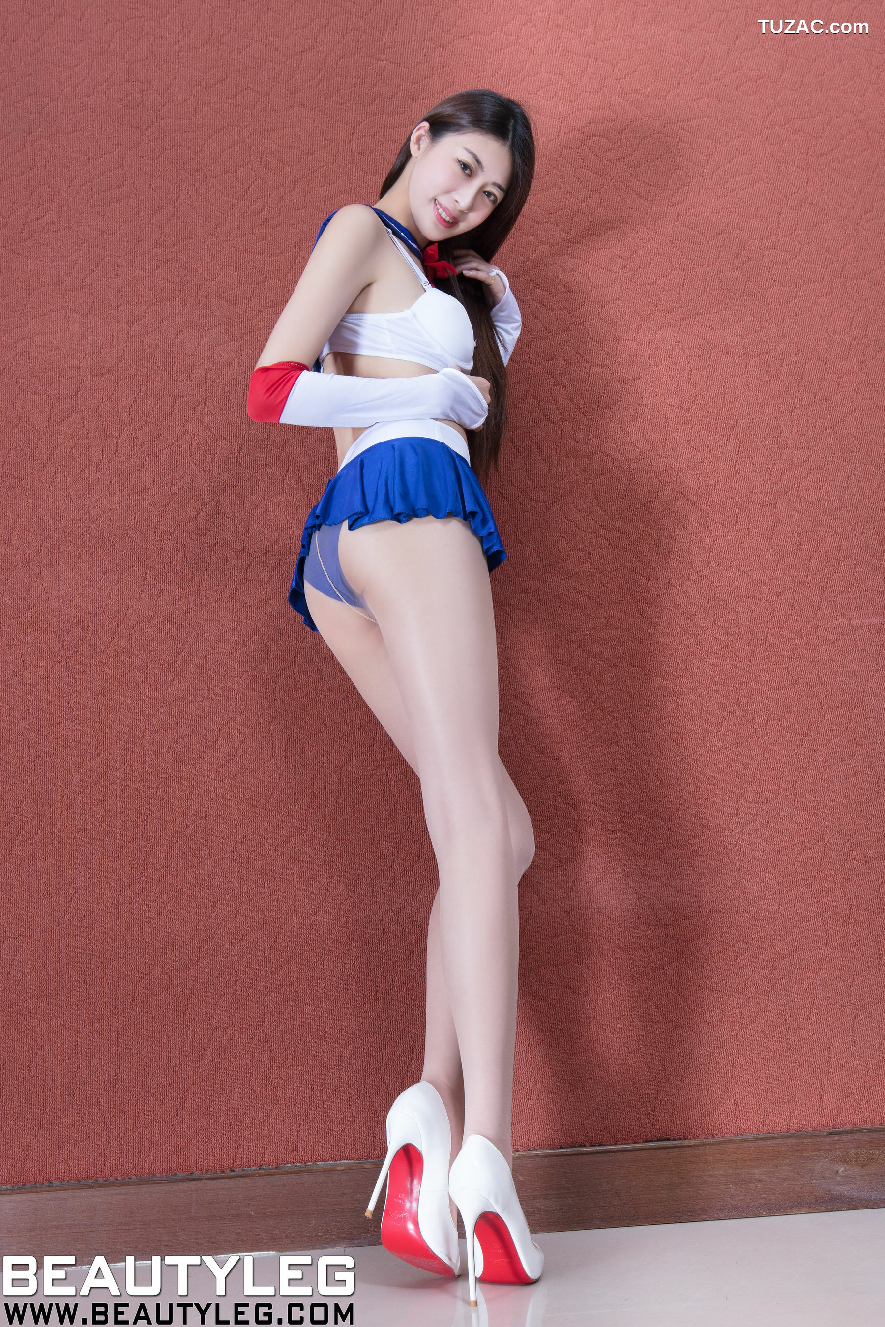 Beautyleg_腿模Flora《肉丝袜长腿》 No.1664 写真集[49P]