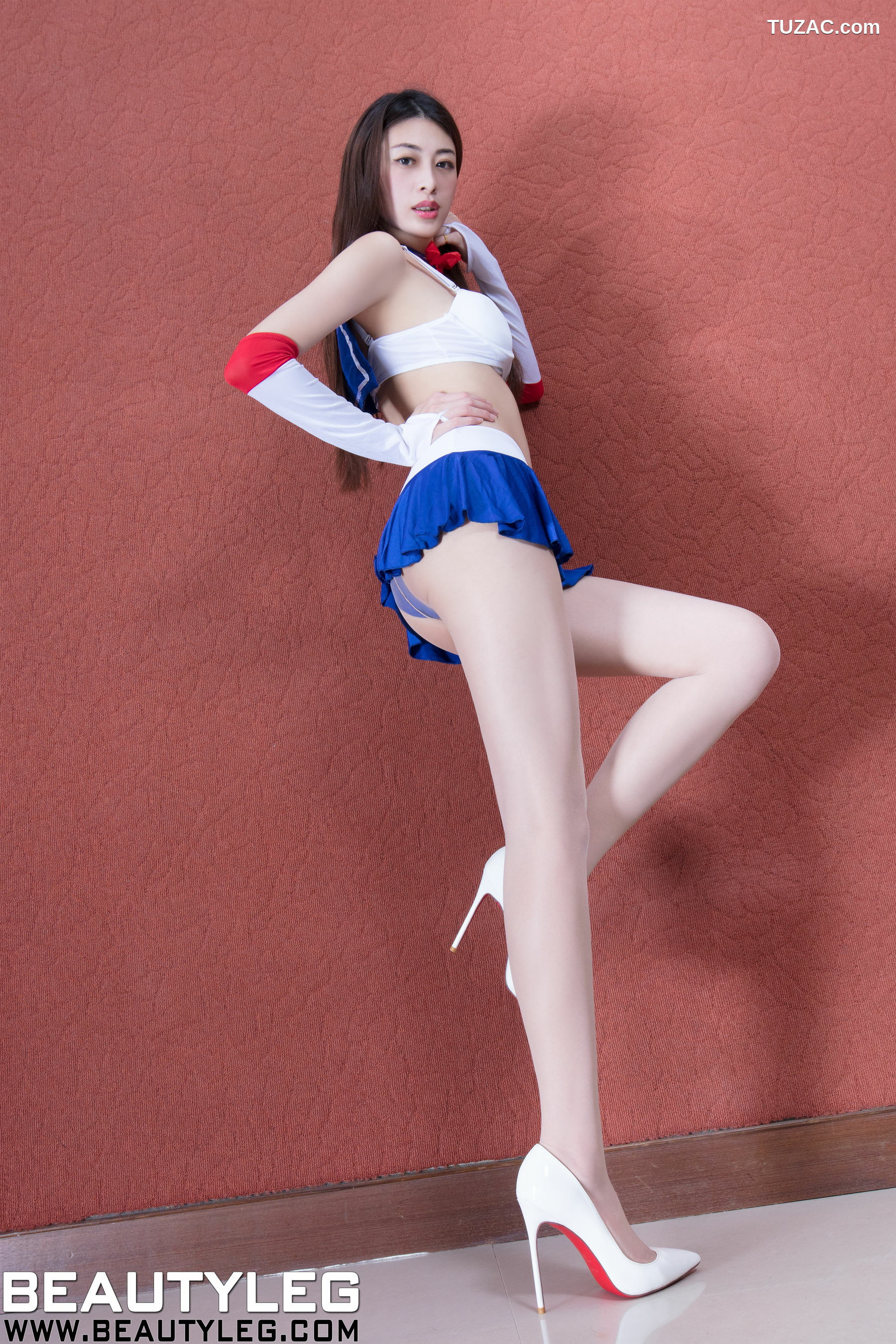 Beautyleg_腿模Flora《肉丝袜长腿》 No.1664 写真集[49P]