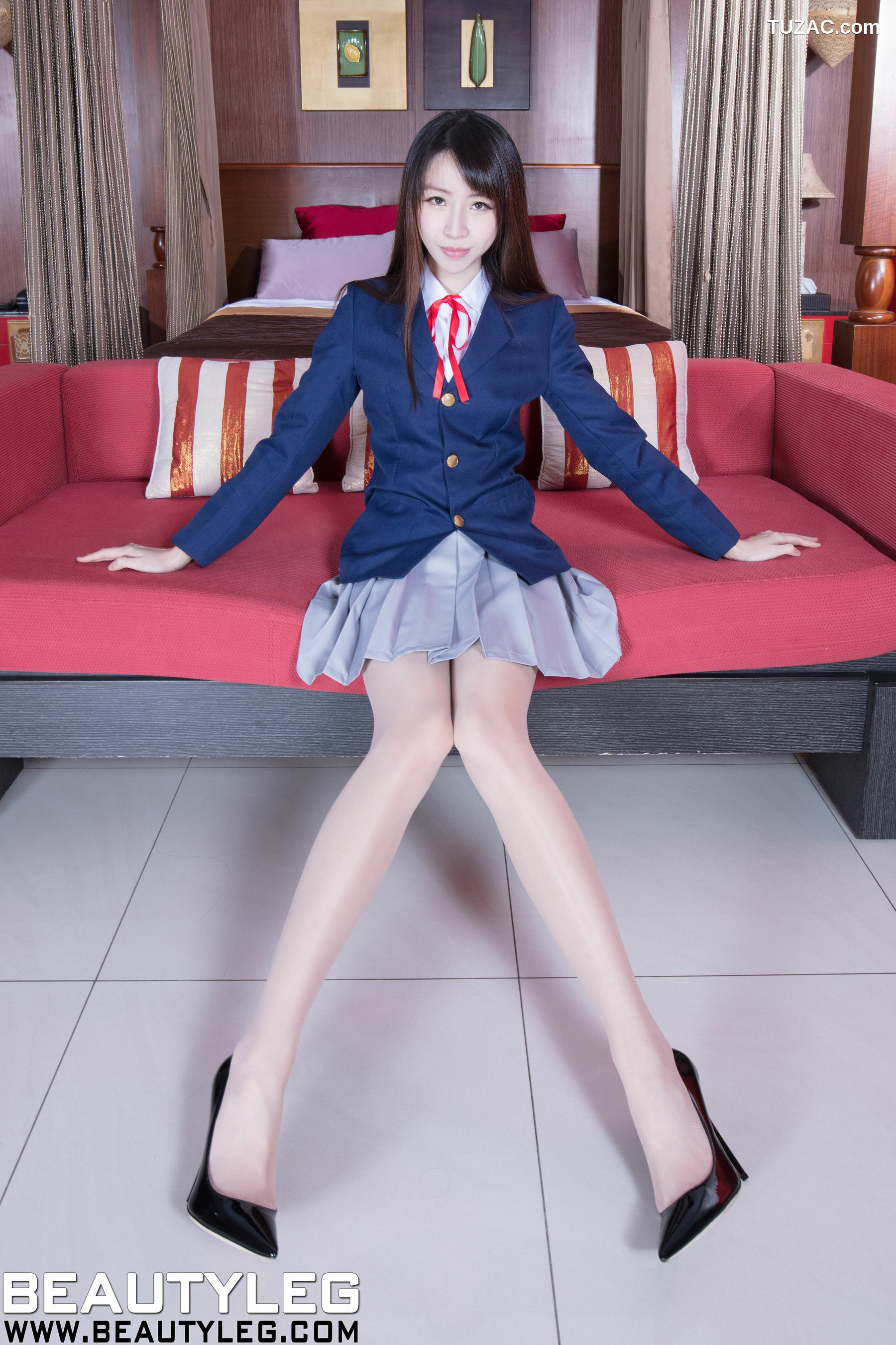 Beautyleg_腿模Nancy《JK制服+肉丝袜美腿》 No.1628 写真集[56P]