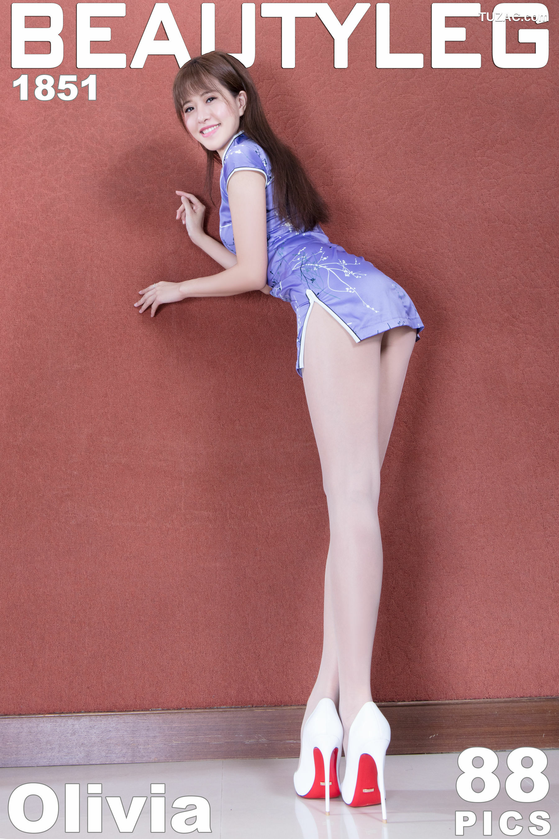 Beautyleg_腿模Olivia《肉丝旗袍+丝袜美腿》 No.1851 写真集[81P]