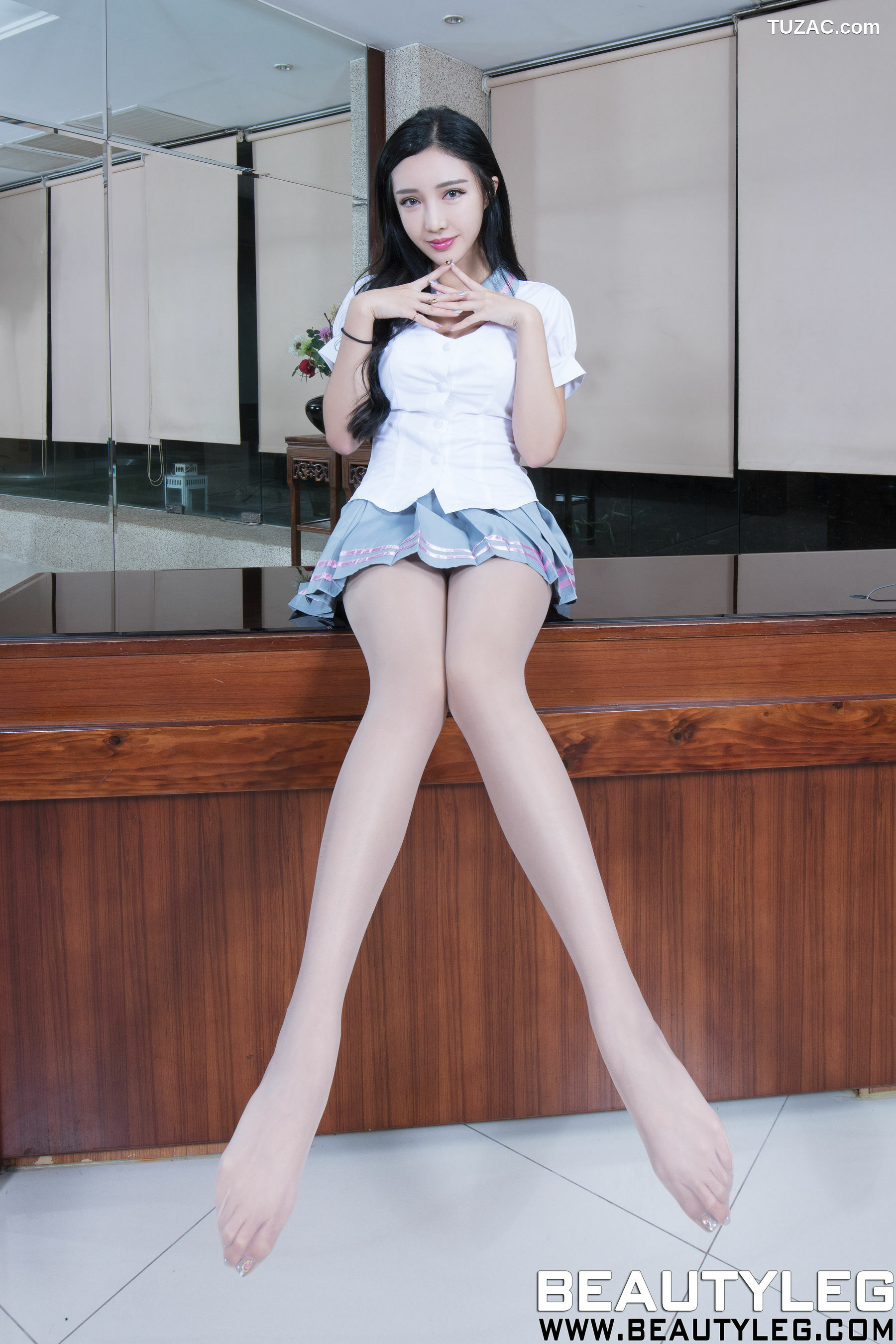Beautyleg_腿模Syuan赵芸《学生制服+包臀裙》 NO.1515 美腿写真集[52P]