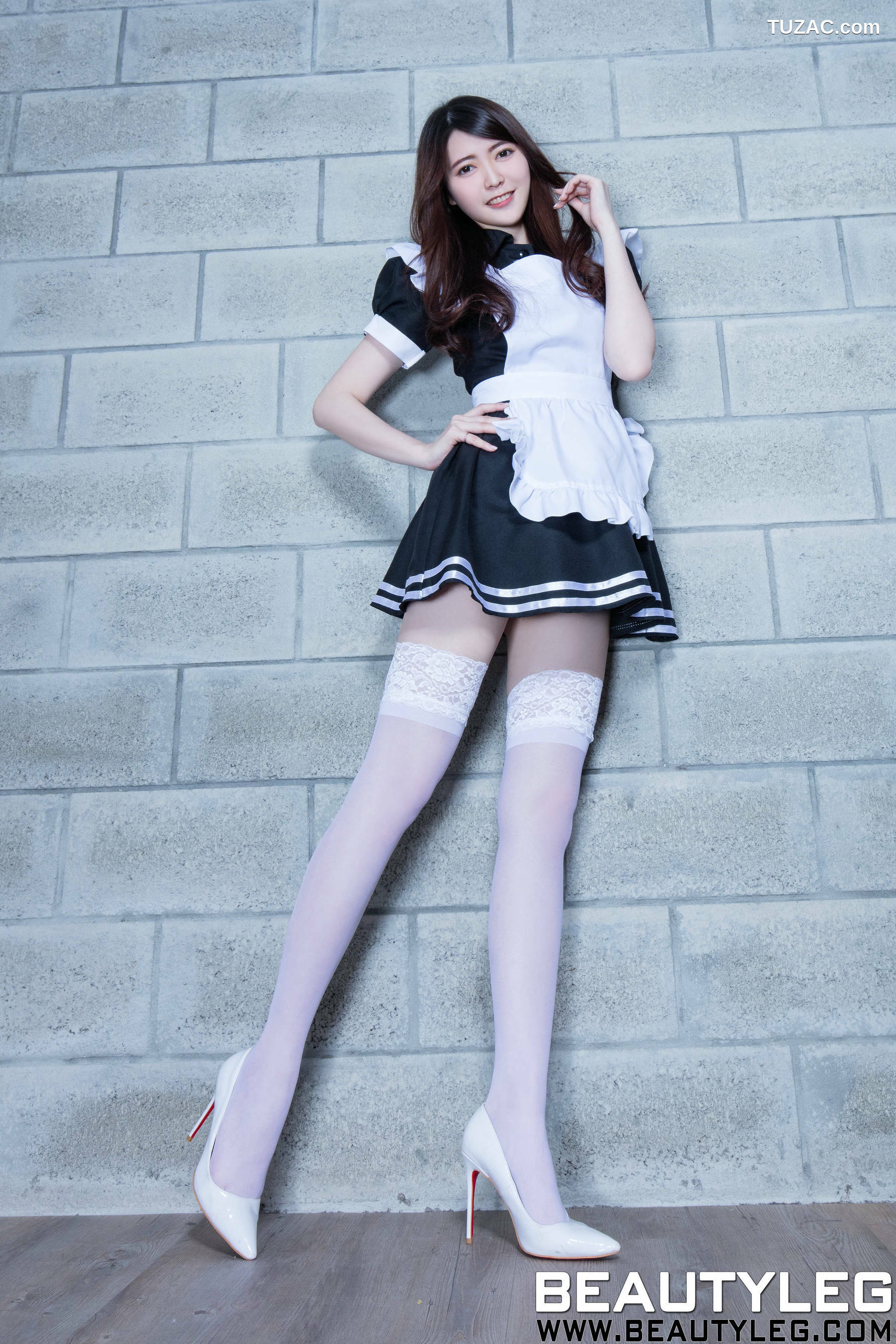Beautyleg_腿模黄品瑄Brindy《黑丝旗袍+套裙+女仆》 No.1543 美腿写真集[66P]