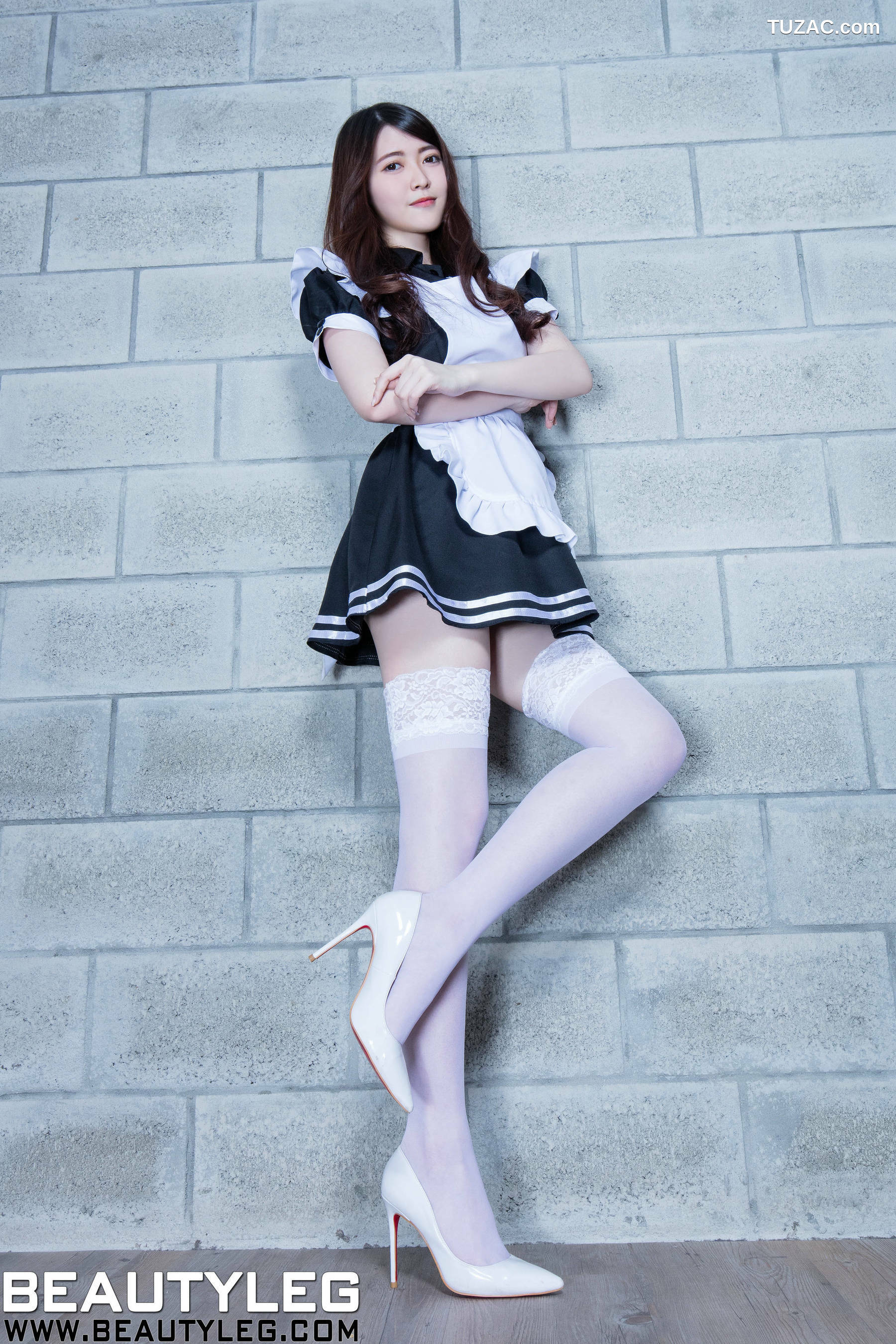 Beautyleg_腿模黄品瑄Brindy《黑丝旗袍+套裙+女仆》 No.1543 美腿写真集[66P]