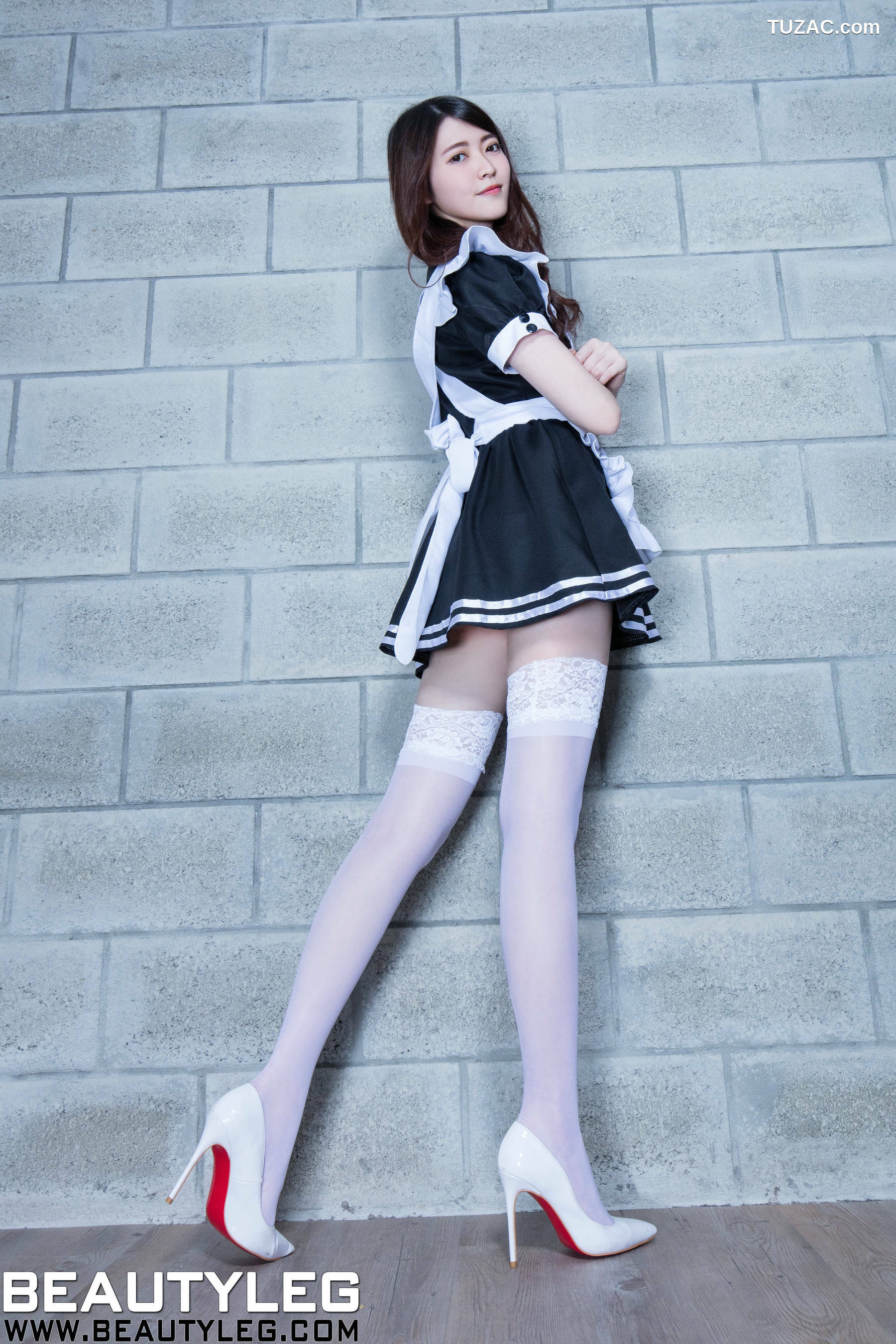 Beautyleg_腿模黄品瑄Brindy《黑丝旗袍+套裙+女仆》 No.1543 美腿写真集[66P]